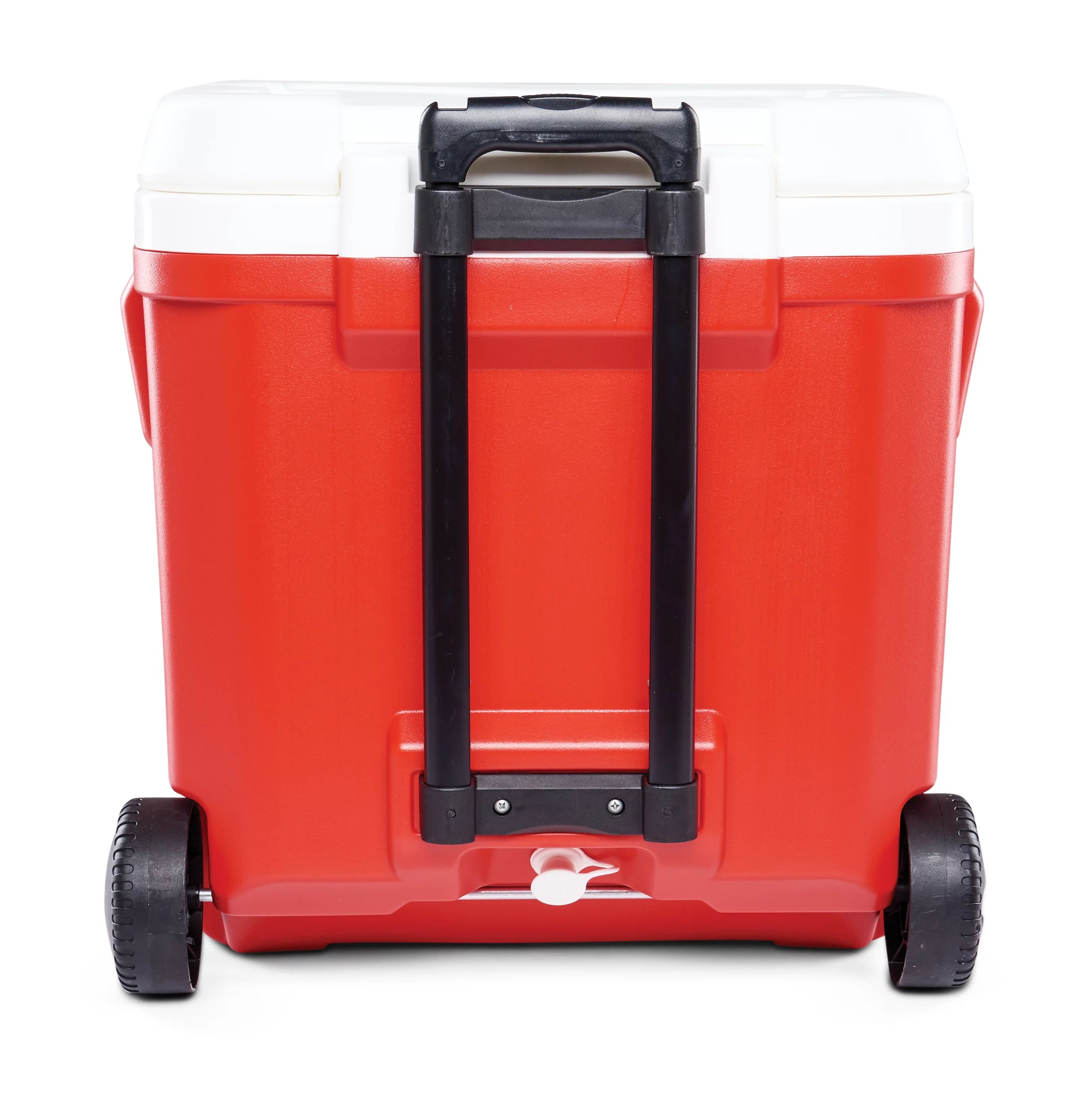 Igloo 60 QT Laguna Roller Ice Chest Rolling Cooler – Red