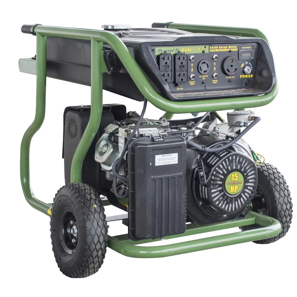 Sportsman 9000 Watt Dual Fuel Generator, Not CARB Compliant