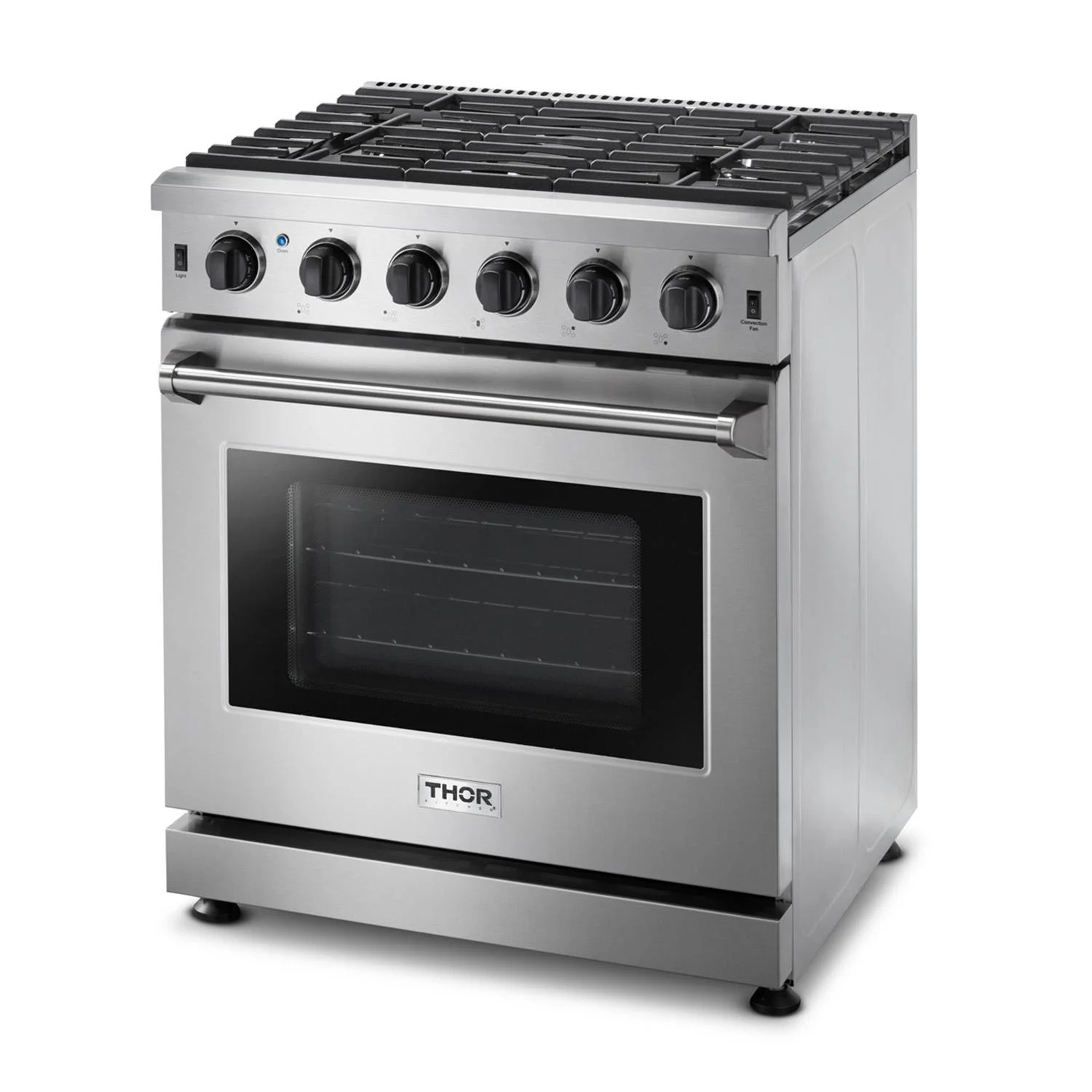 Thor Kitchen Lrg3001ulp Liquid Propane 30″ Wide 4.5 Cu. Ft. Capacity Freestanding Gas