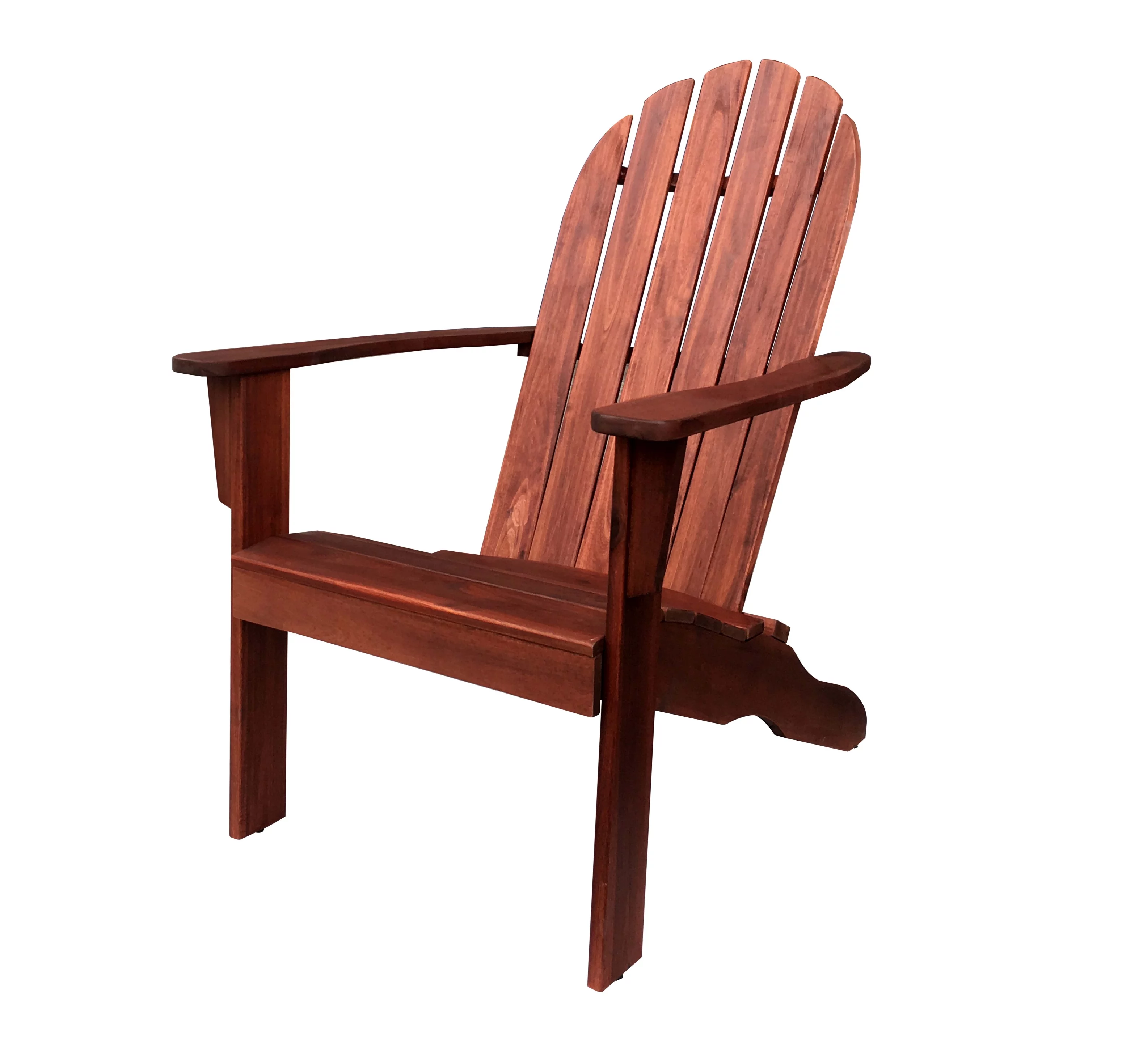 Mainstays Wood Outdoor Adirondack Chair, White Color