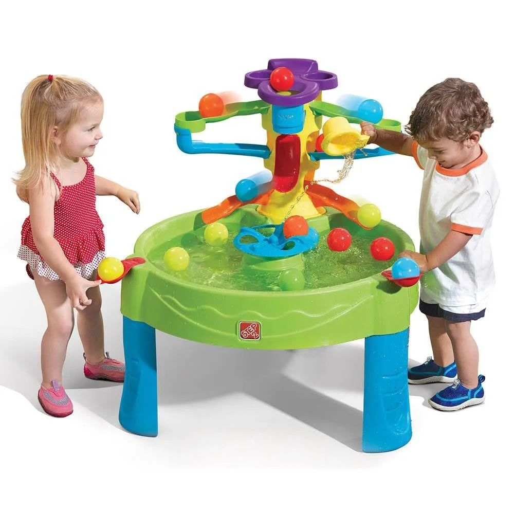 Step2 Busy Ball Green Plastic Water Table for Toddlers