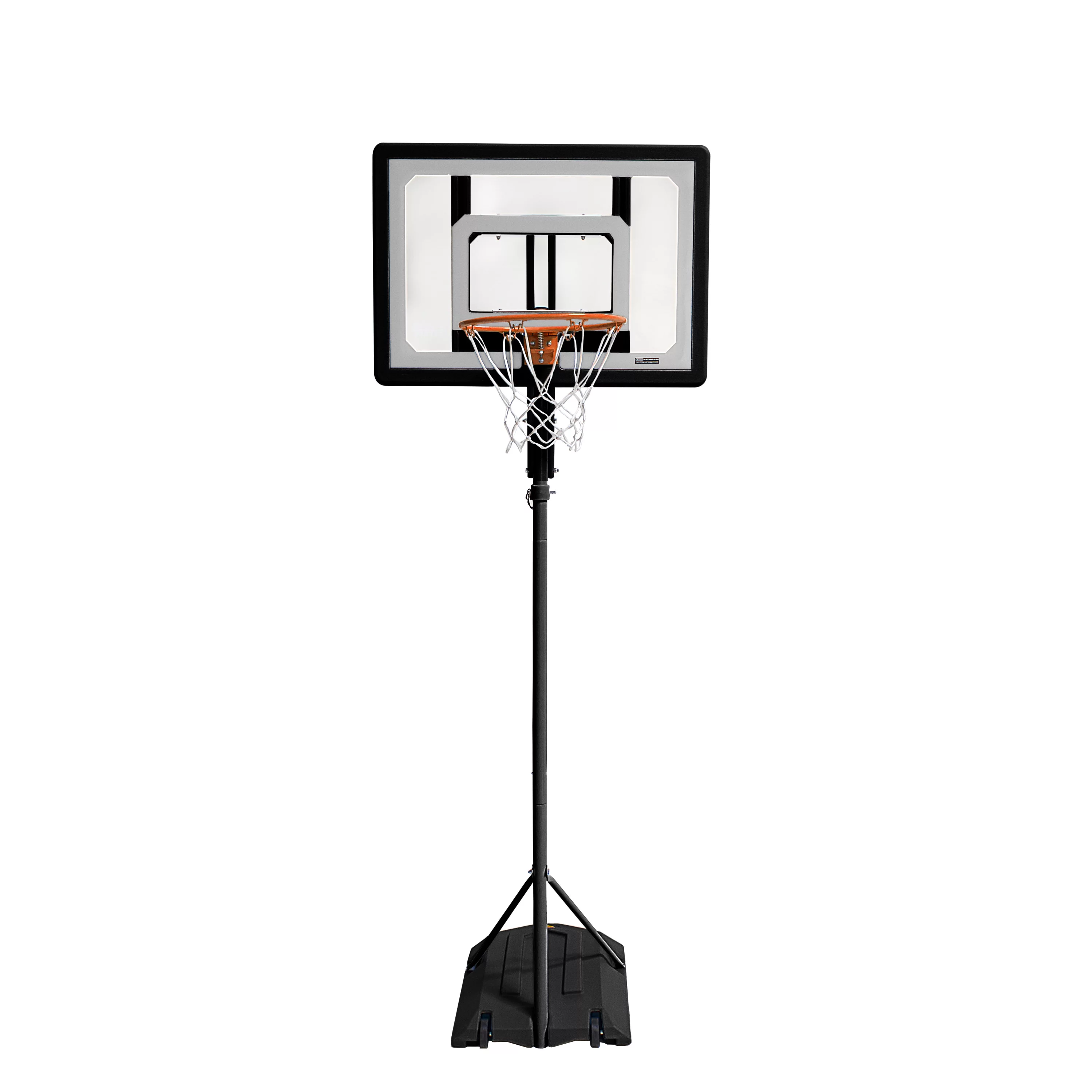 SKLZ Pro Mini Portable Basketball System Hoop with Adjustable Height 3.5 to 7 Ft., Includes 7 In. Mini Ball