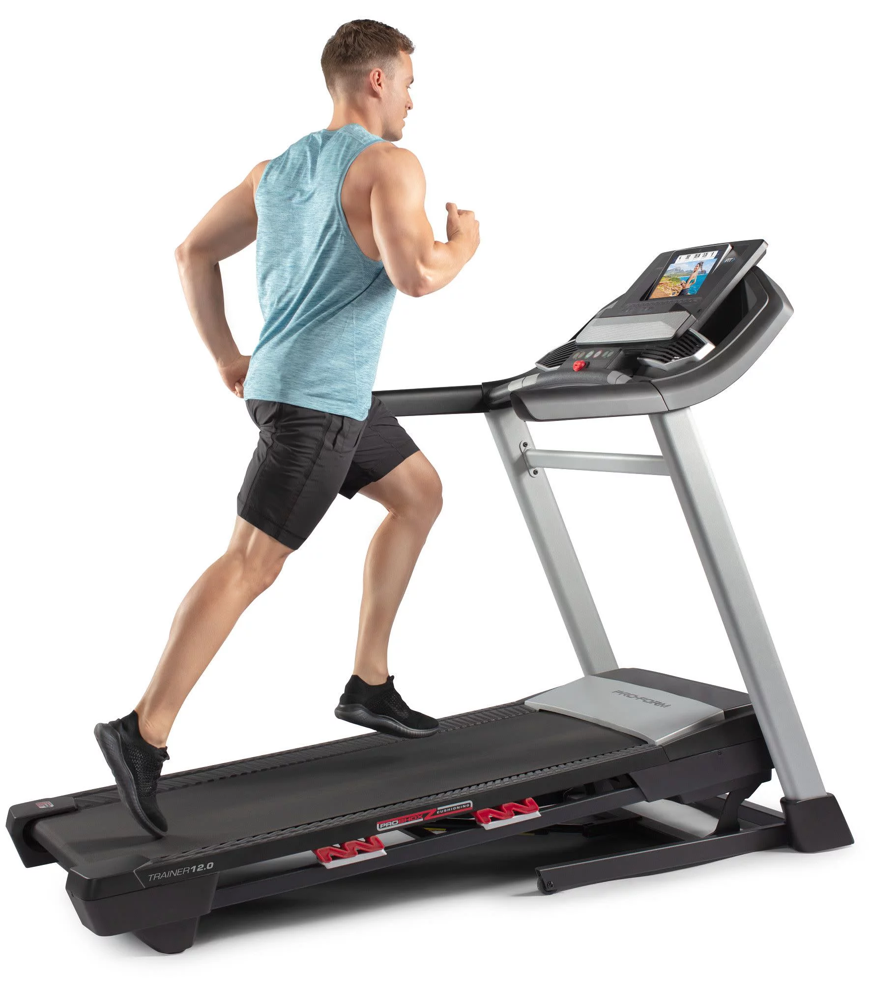 ProForm Trainer 12.0 Folding Treadmill with 10?? HD Touchscreen and 30-Day iFIT Membership for Studio Classes & Global Workouts