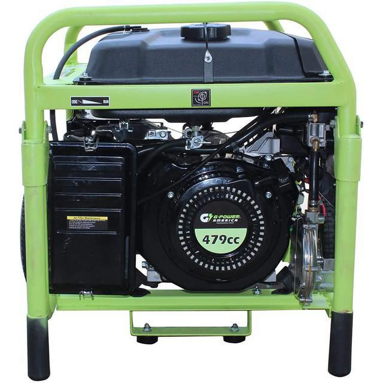 Green-Power  12000-10750W Dual Fuel Gas & Propane Powered Portable Generator with 479cc & 18-HP Professional Engine – Long Life & High Quality Lithium Battery