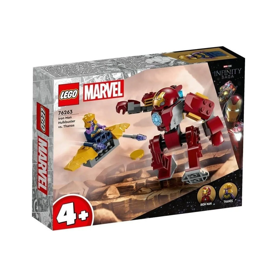 Lego Marvel Iron Man Hulkbuster vs Thanos 76263