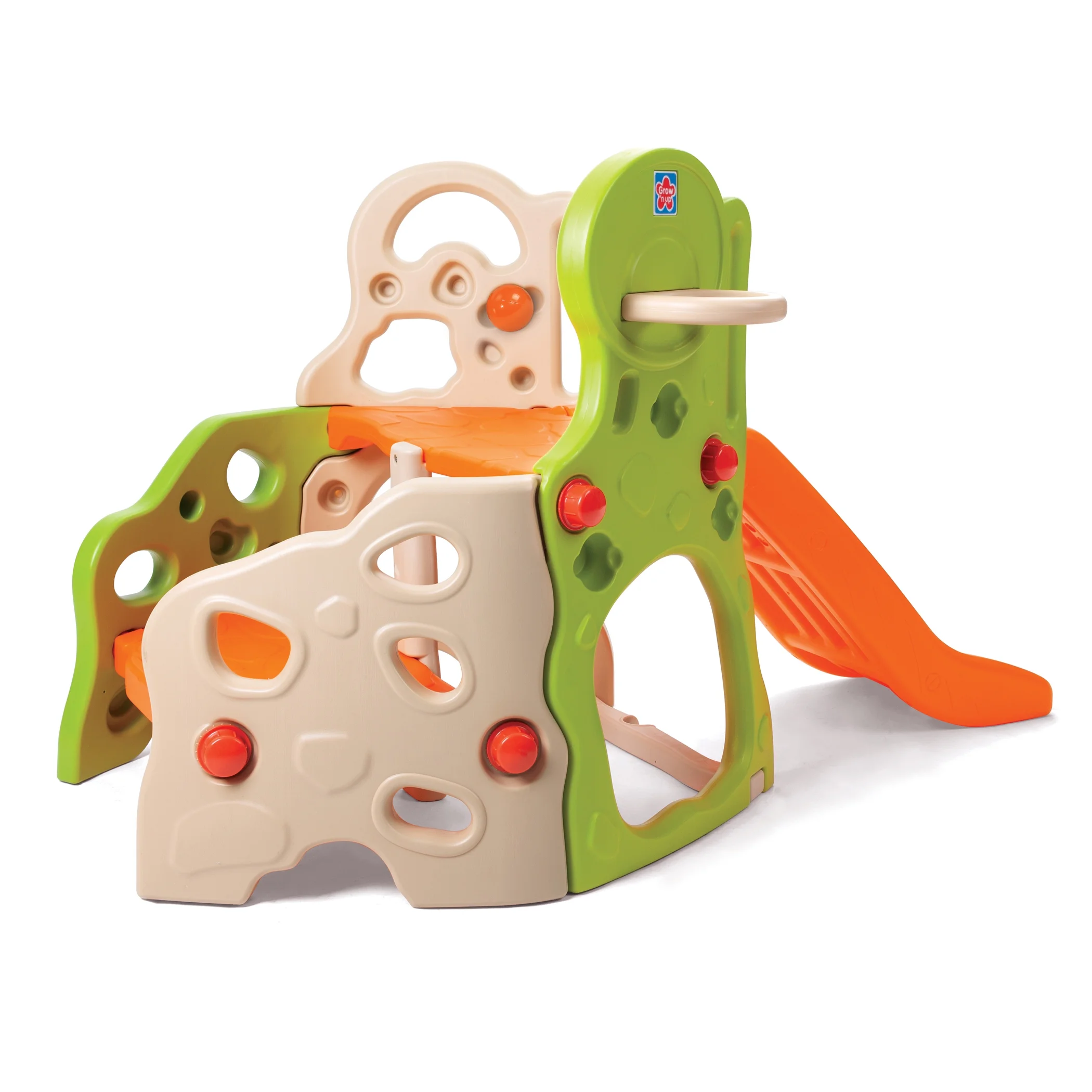 Grow’n up Lil Adventurers Climb & Play Slide for Toddlers Ages 1.5 Years to 4 Years Use Indoor or Outdoor