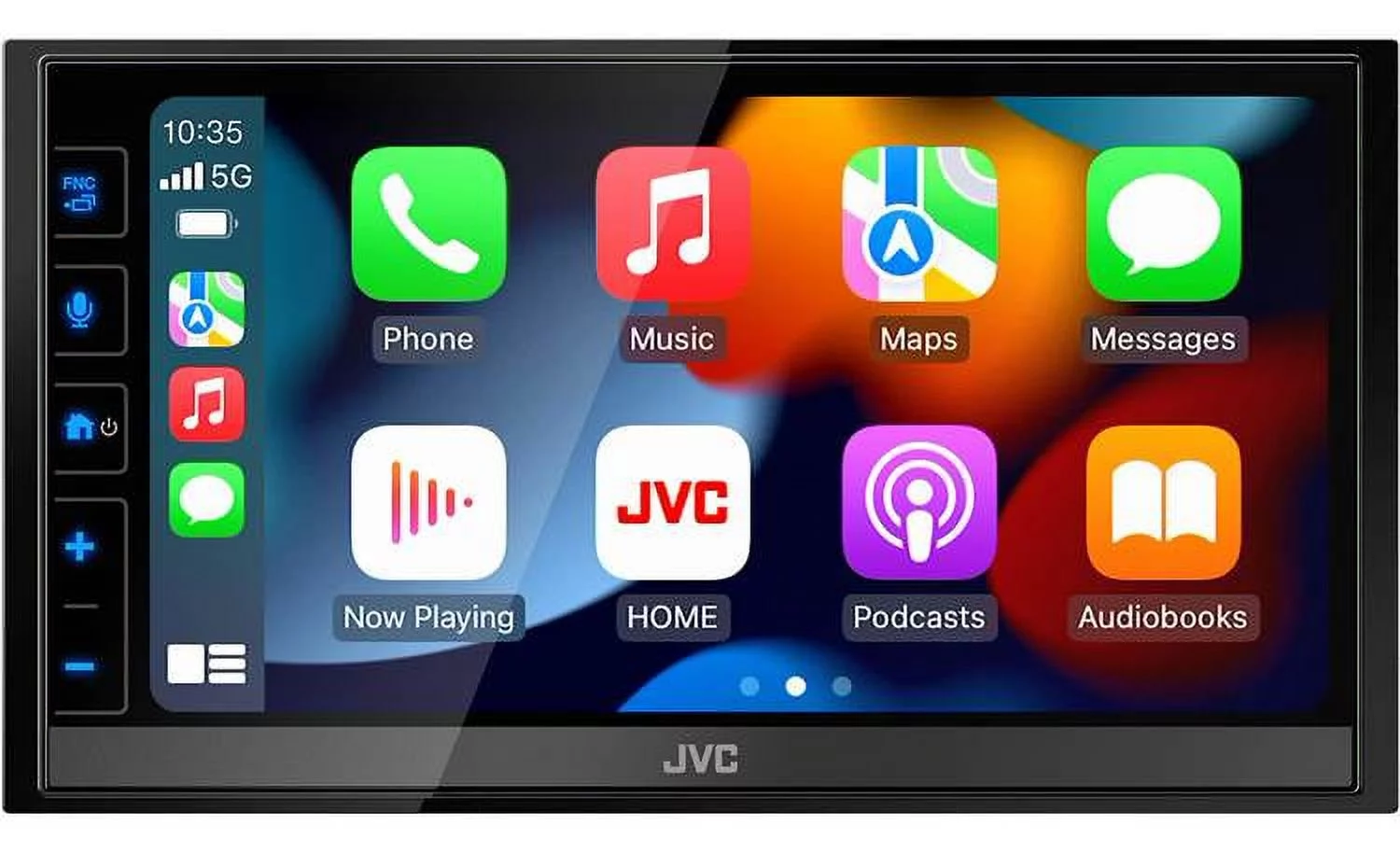 JVC KW-M788BH Digital Media Receiver featuring 6.8-inch Capacitive Touch Control Monitor (6.8″ WVGA)