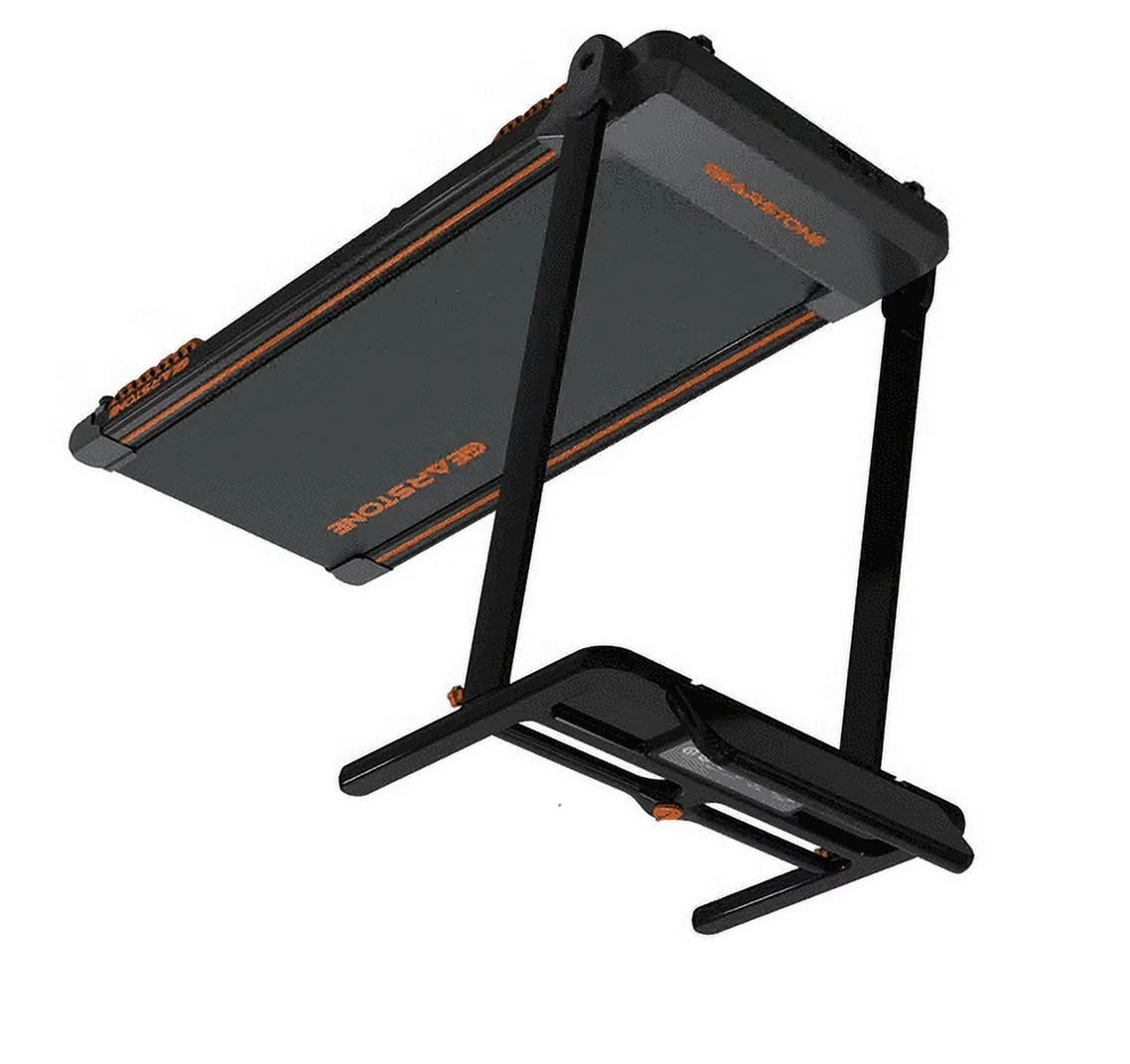 GEARSTONE Foldable Treadmill, Powerful Folding Treadmill with LCD Monitor, Electric Motorized Treadmill for Home/Gym, Running Walking Jogging Compact Treadmill Workout