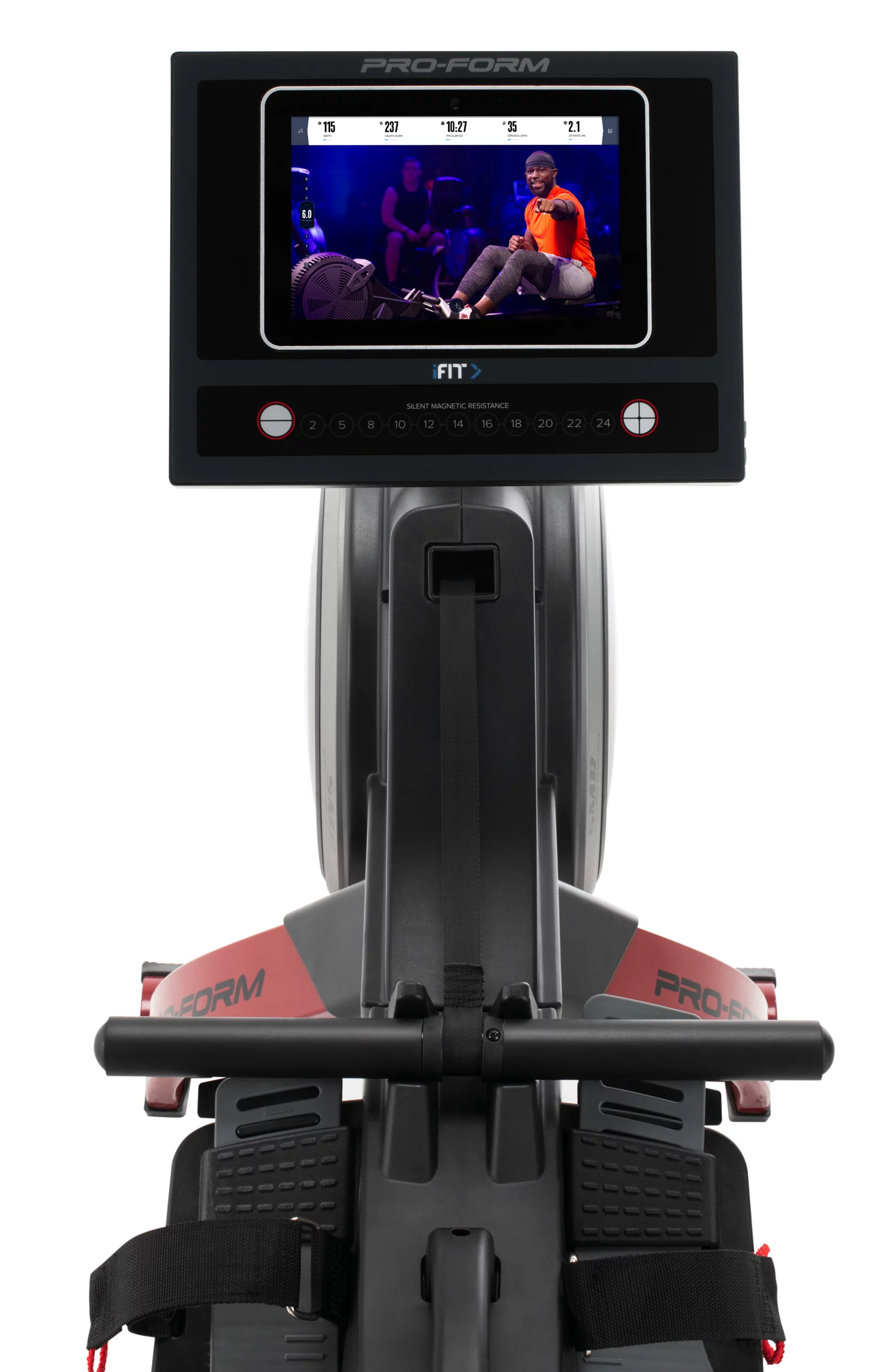 ProForm Pro R10; Rower with 10?? Touchscreen and SpaceSaver Design