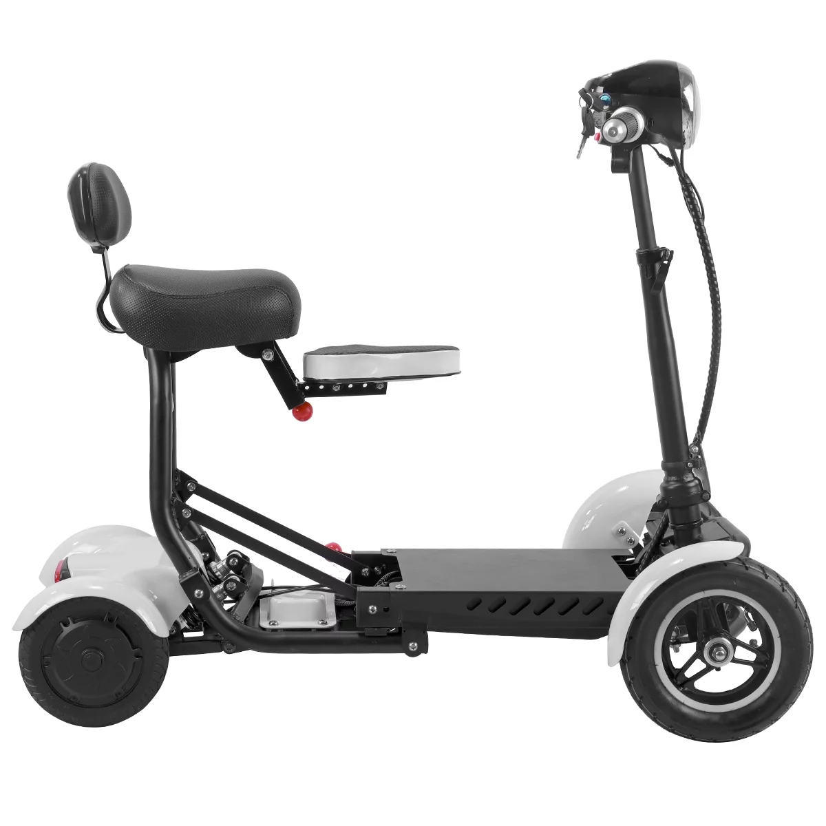 Foldable Lightweight Mobility Scooters For Seniors Medical Mobility Power Scooter BLACK Color