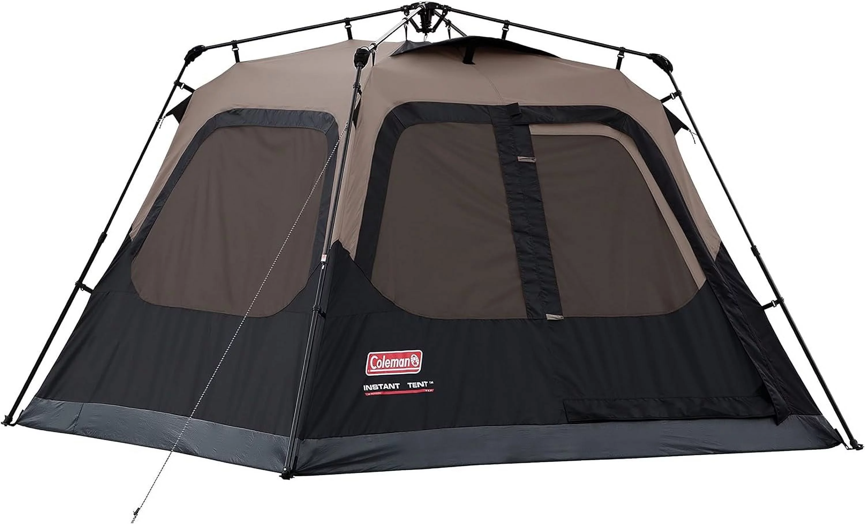 Coleman Gray Instant Setup Cabin Tent for 4 People with 1 Room