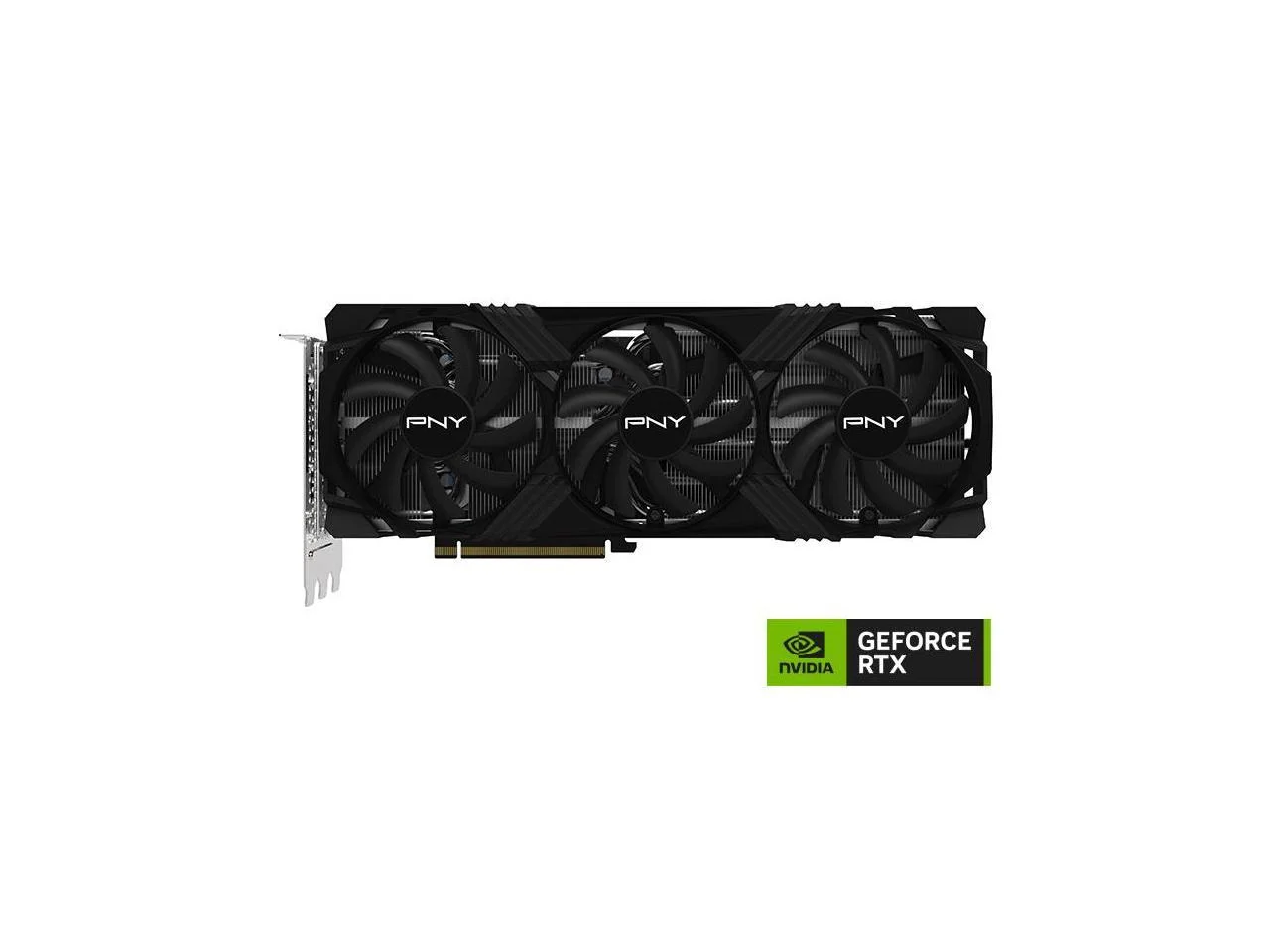 PNY GeForce RTX 4070 Ti SUPER 16GB VERTO Overclocked Triple Fan DLSS 3 Graphics Card – VCG4070TS16TFXPB1-O