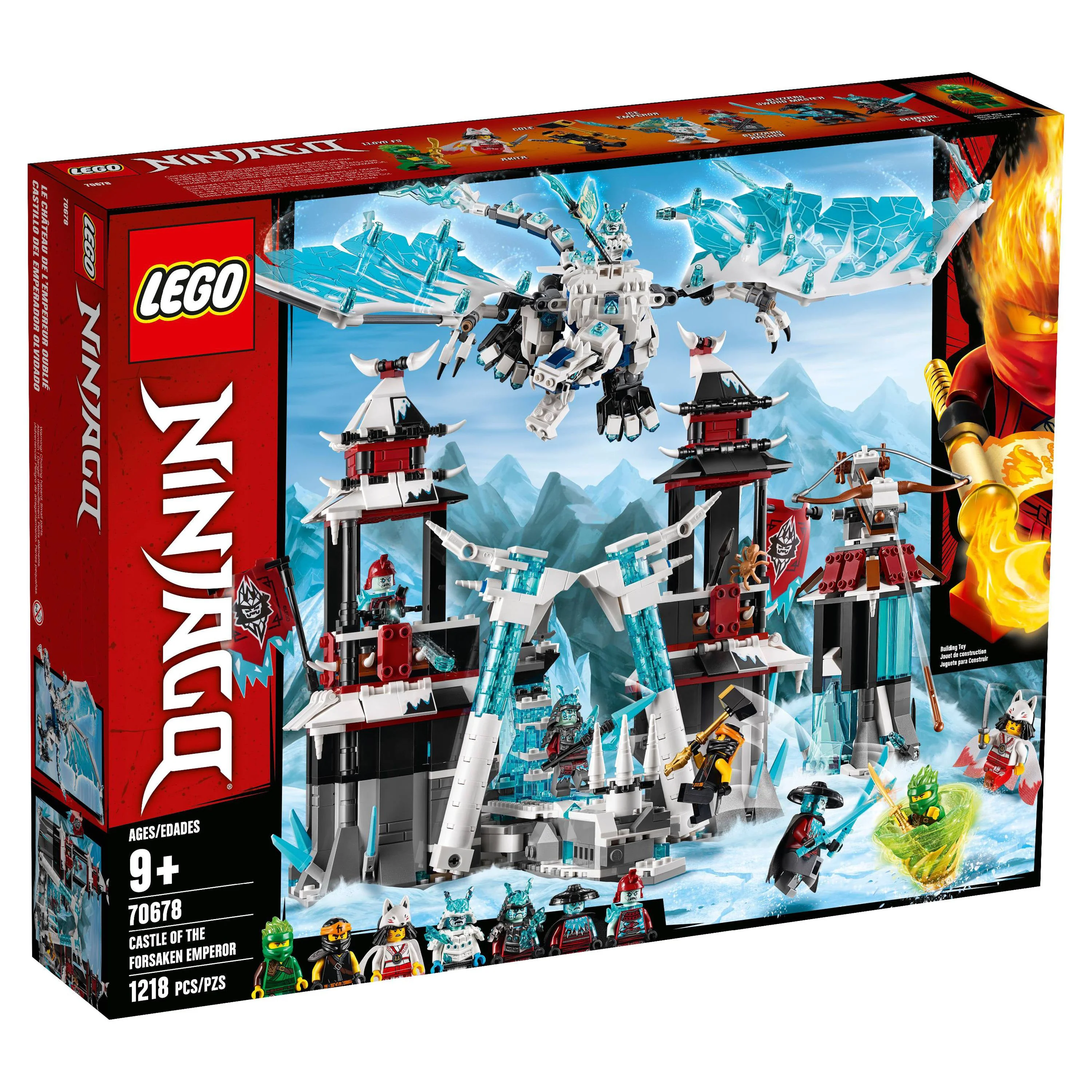 LEGO Ninjago Castle of the Forsaken Emperor 70678