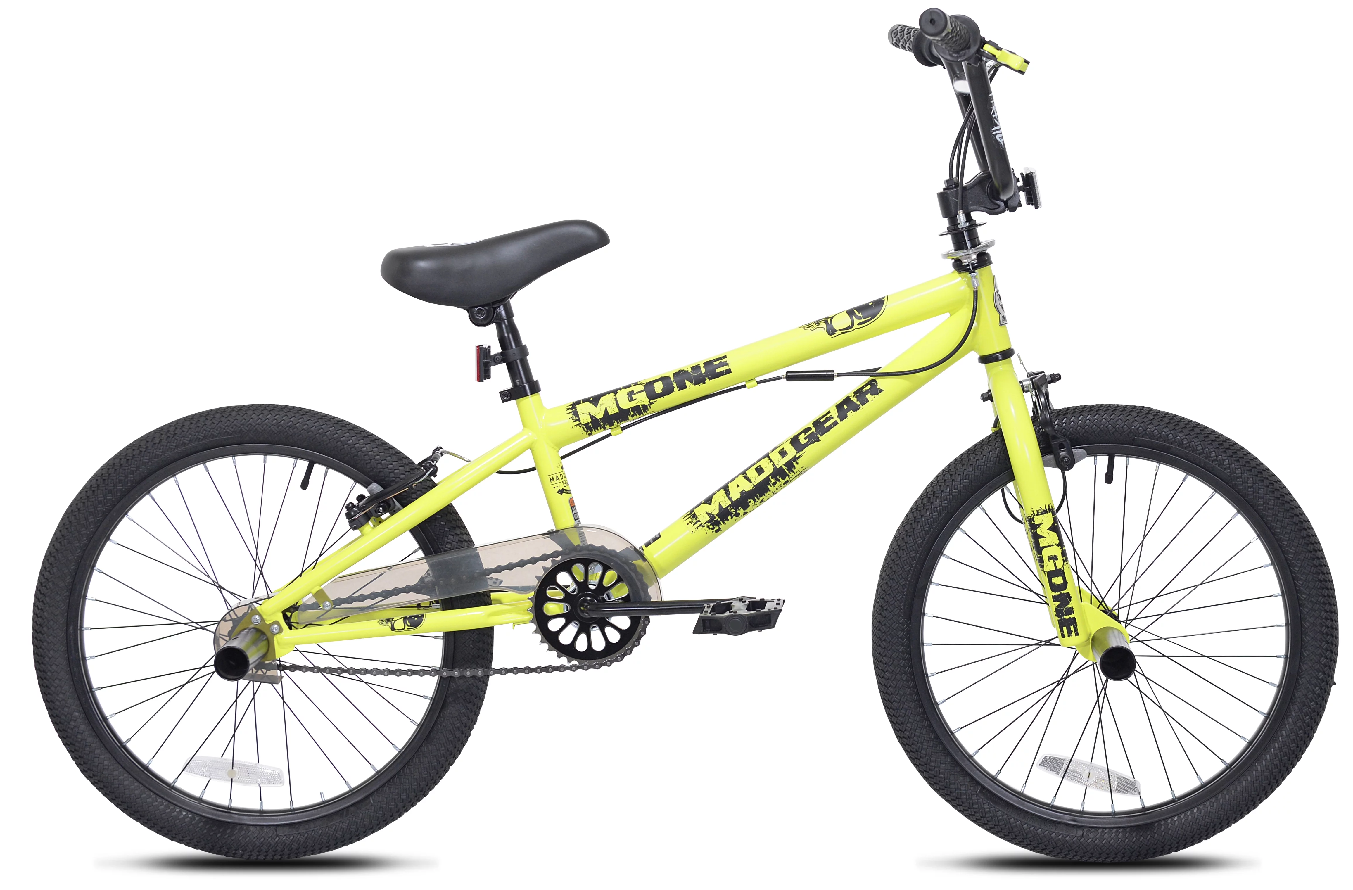 Madd Gear 20-inch Boy’s Freestyle BMX Bicycle, Green