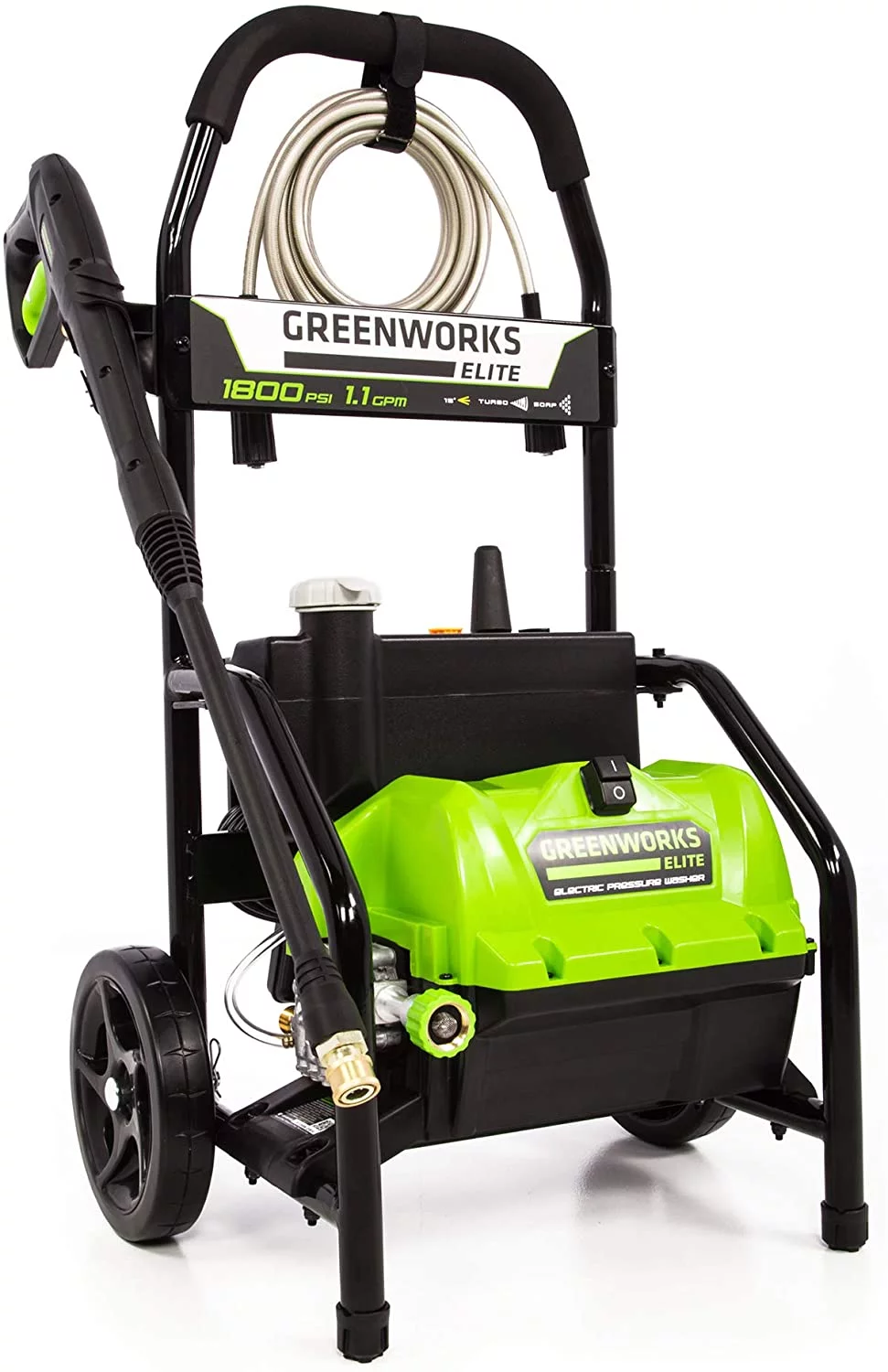 Greenworks 1800-PSI 13 Amp 1.1-GPM Electric Pressure Washer, 5106102