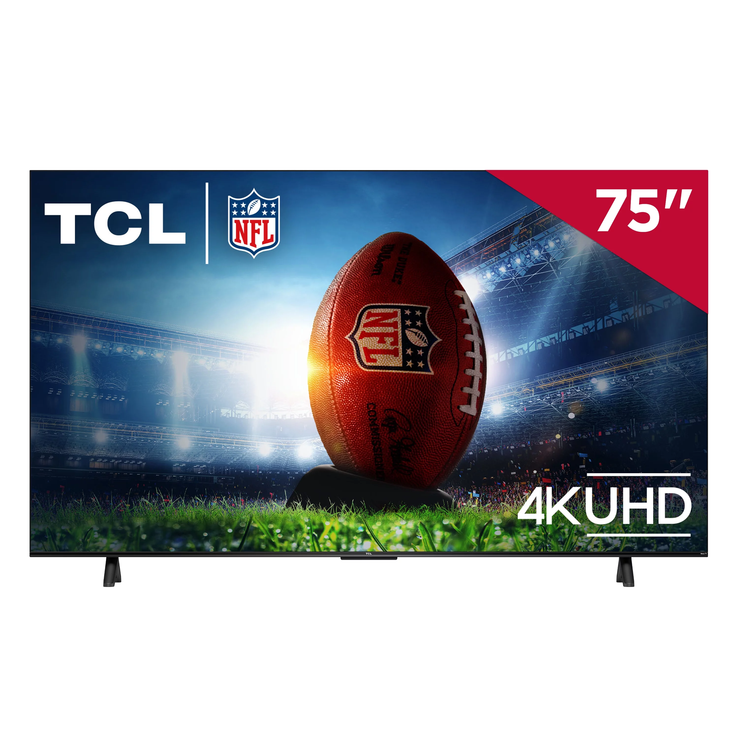 TCL 75″ Class 4-Series 4K UHD HDR Smart Roku TV – 75S451