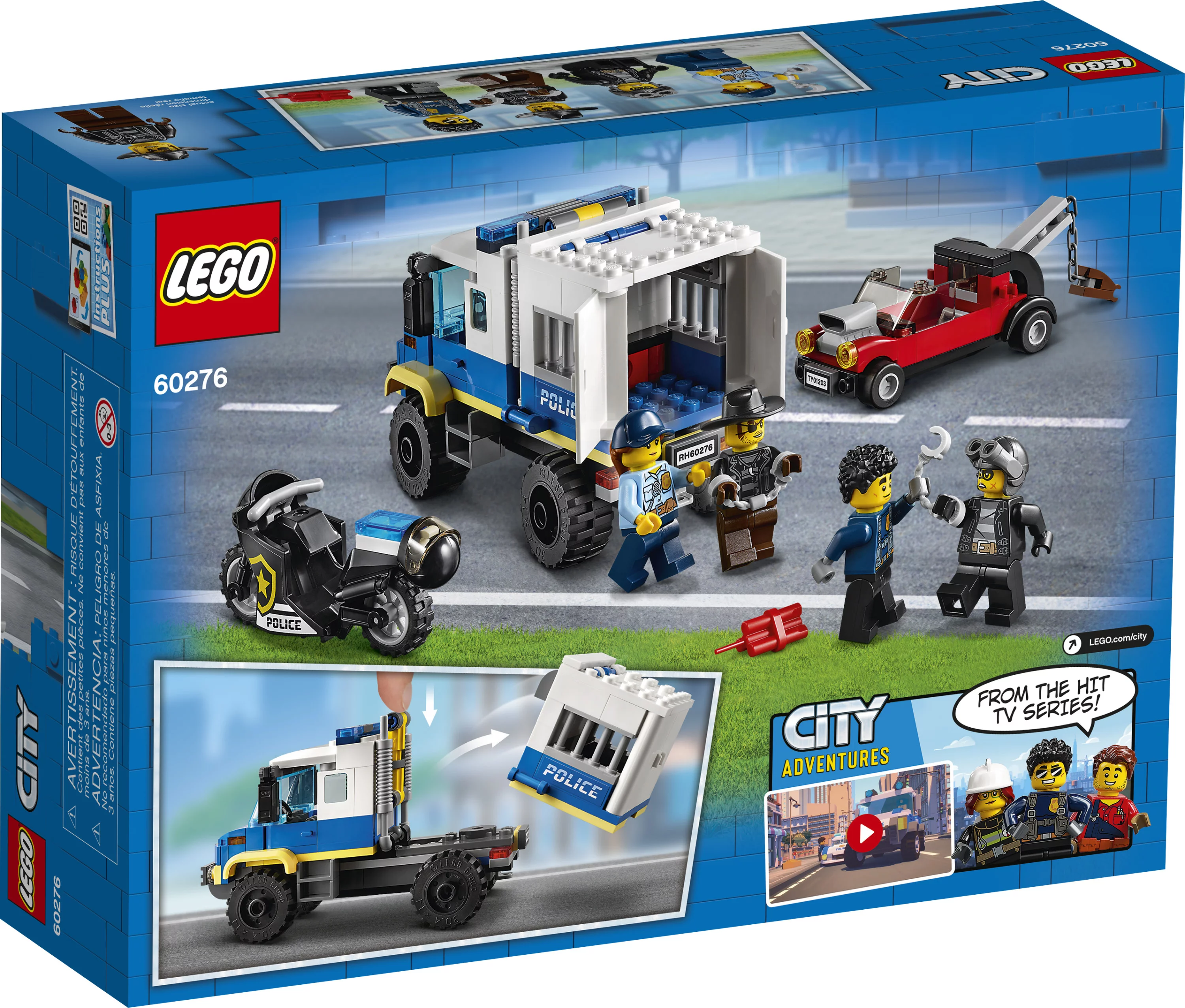 LEGO Police Prisoner Transport 60276 Building Set (244 Pieces)