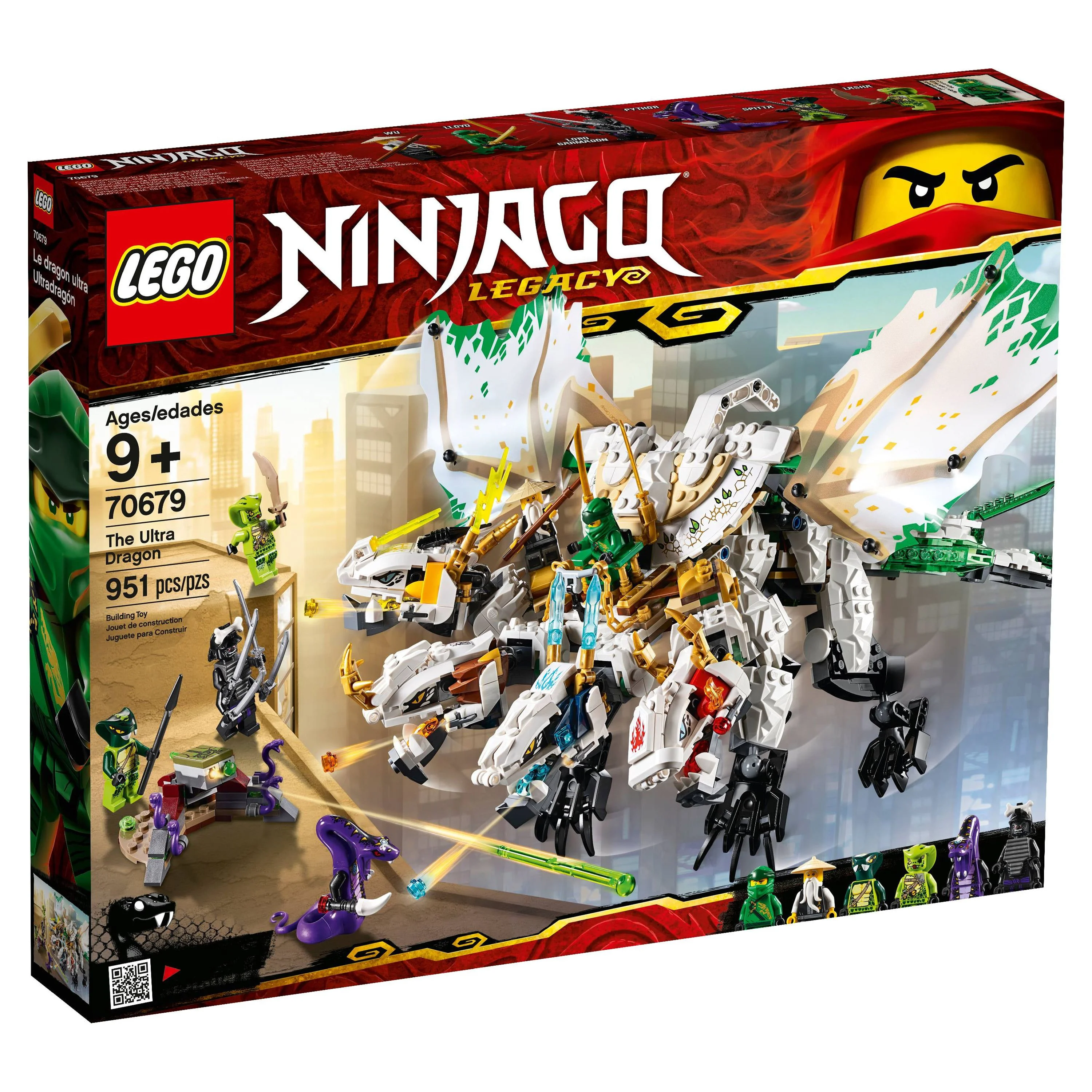 LEGO Ninjago The Ultra Dragon 70679 Ninja Dragoy Toy