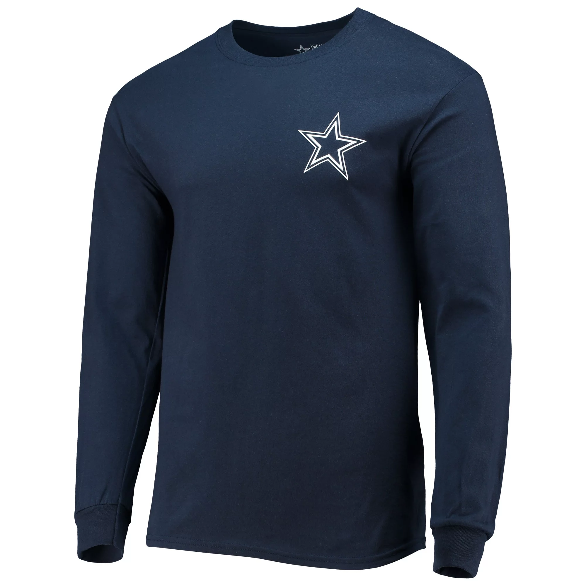 Men’s Fanatics Branded Navy Dallas Cowboys #1 Dad Long Sleeve T-Shirt