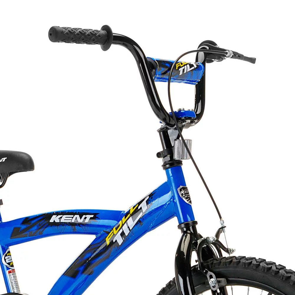 Kent 20″ Full Tilt Kids Steel BMX Bike with Steel Rims & Freestyle Tires, Blue