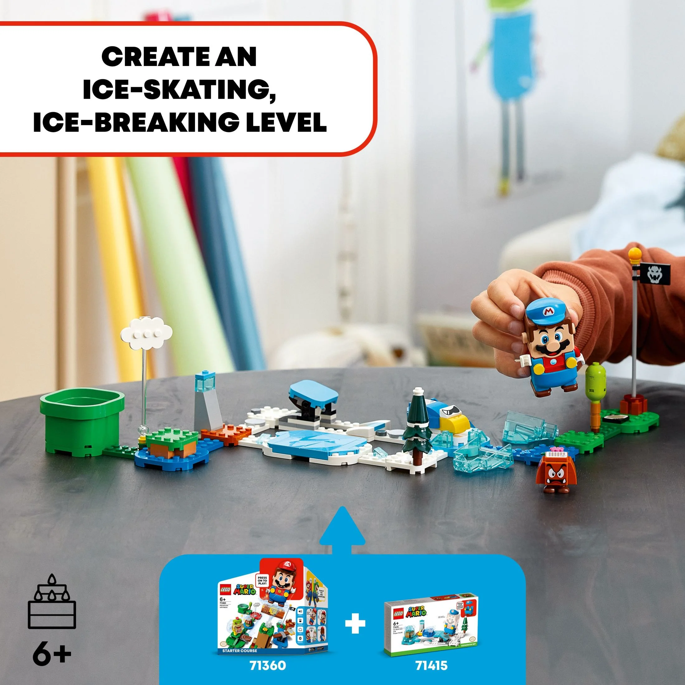 LEGO Super Mario Ice Suit & Frozen WorldExpansion Set 71415