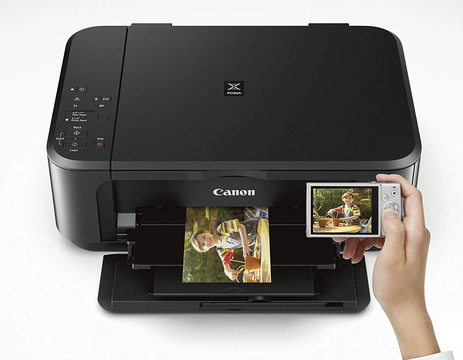 Canon PIXMA MG3620 Wireless All-in-One Color Inkjet Photo Printer, Black