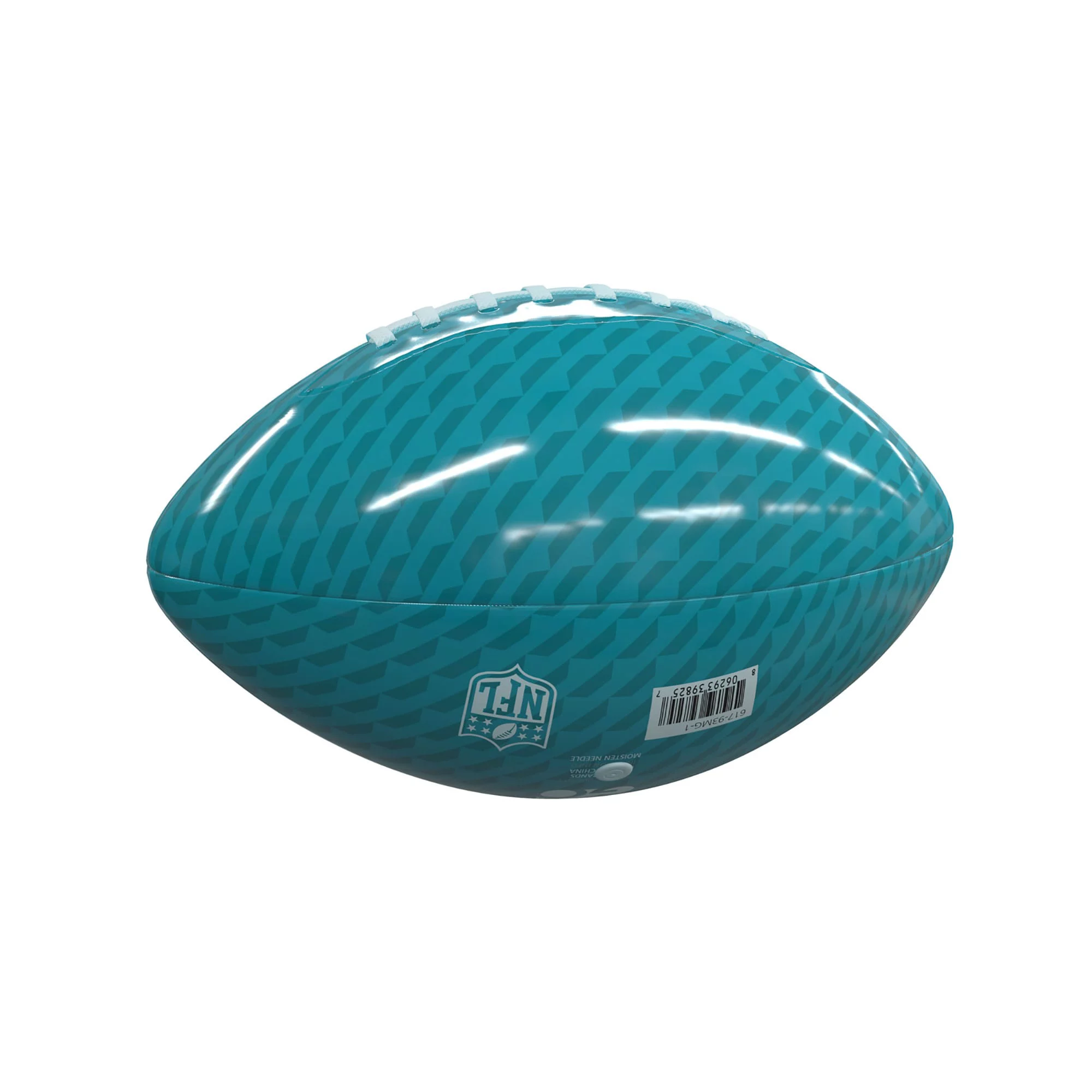 Miami Dolphins Rubber Glossy Mini Football