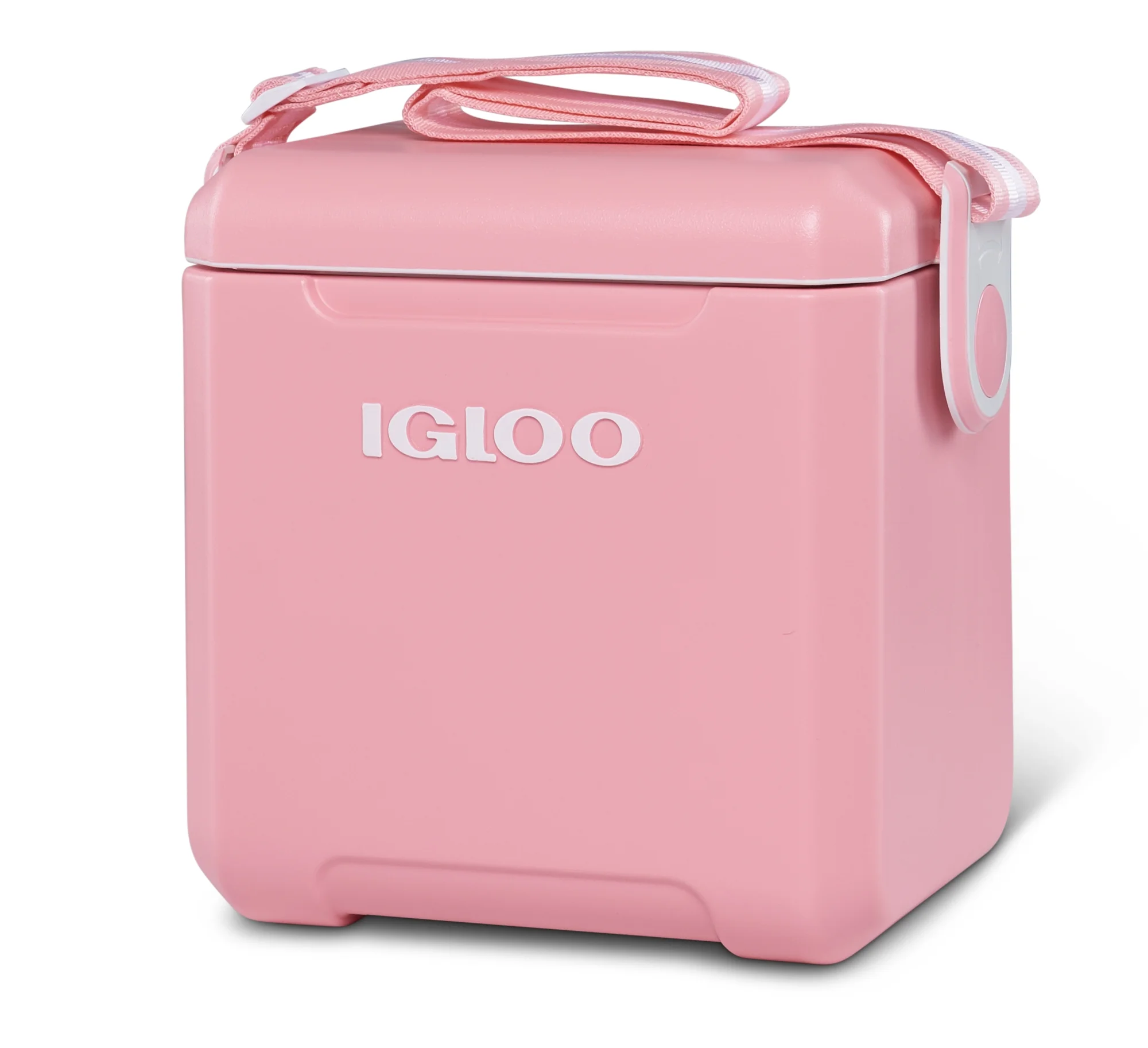 Igloo 11 QT Tag-a-Long Hard Sided Cooler, Blush, 14 Can Capacity