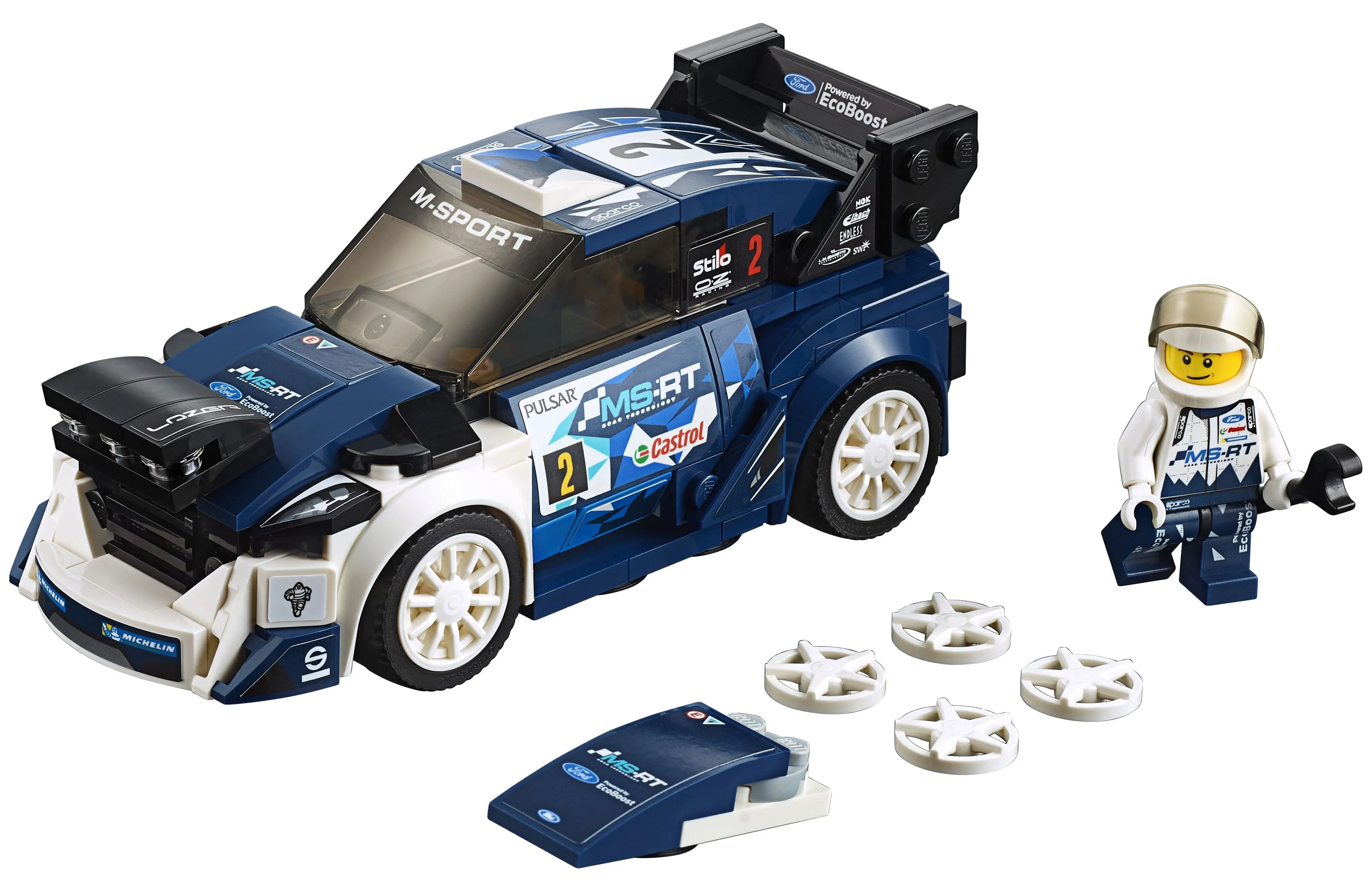 LEGO Speed Champions Ford Fiesta M-Sport WRC75885