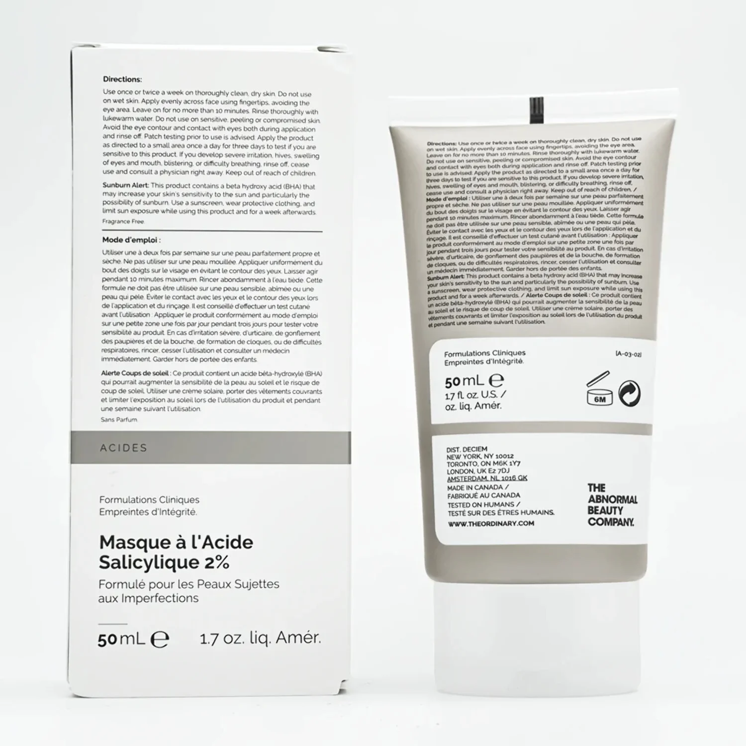 Salicylic Acid 2% Masque