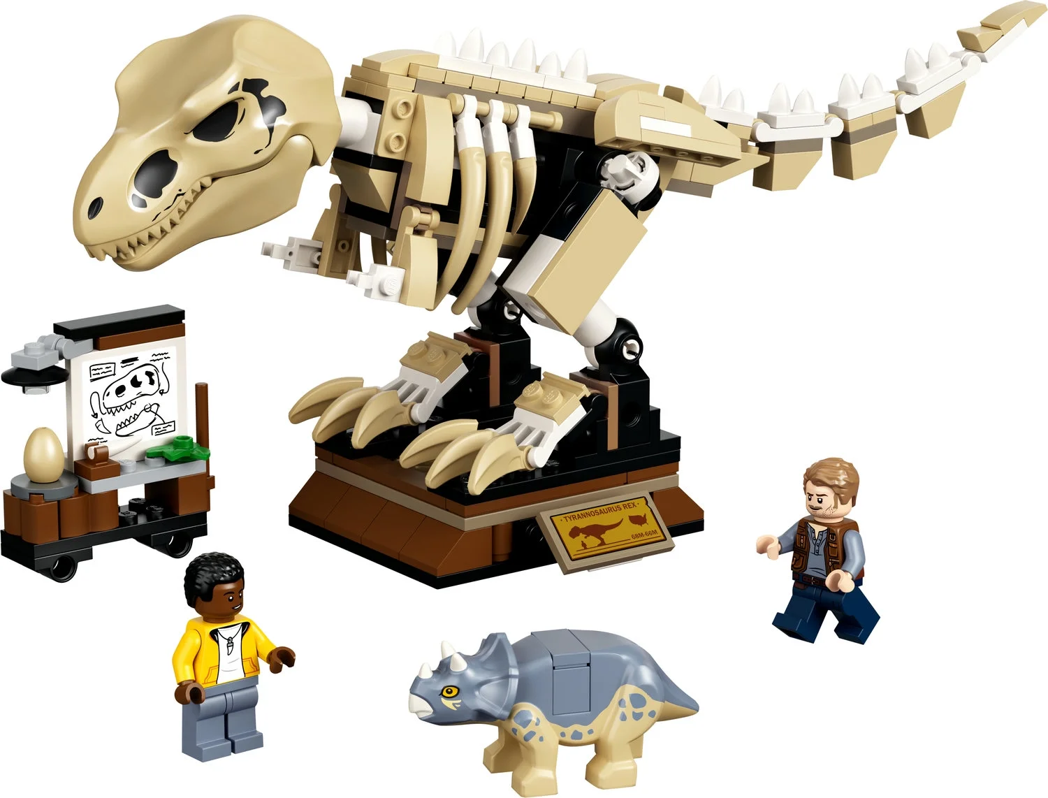 LEGO Jurassic World T. rex Dinosaur Fossil Exhibition 76940