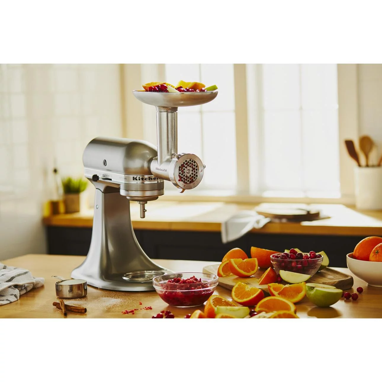 KitchenAid Metal Food Grinder Attachment – KSMMGA