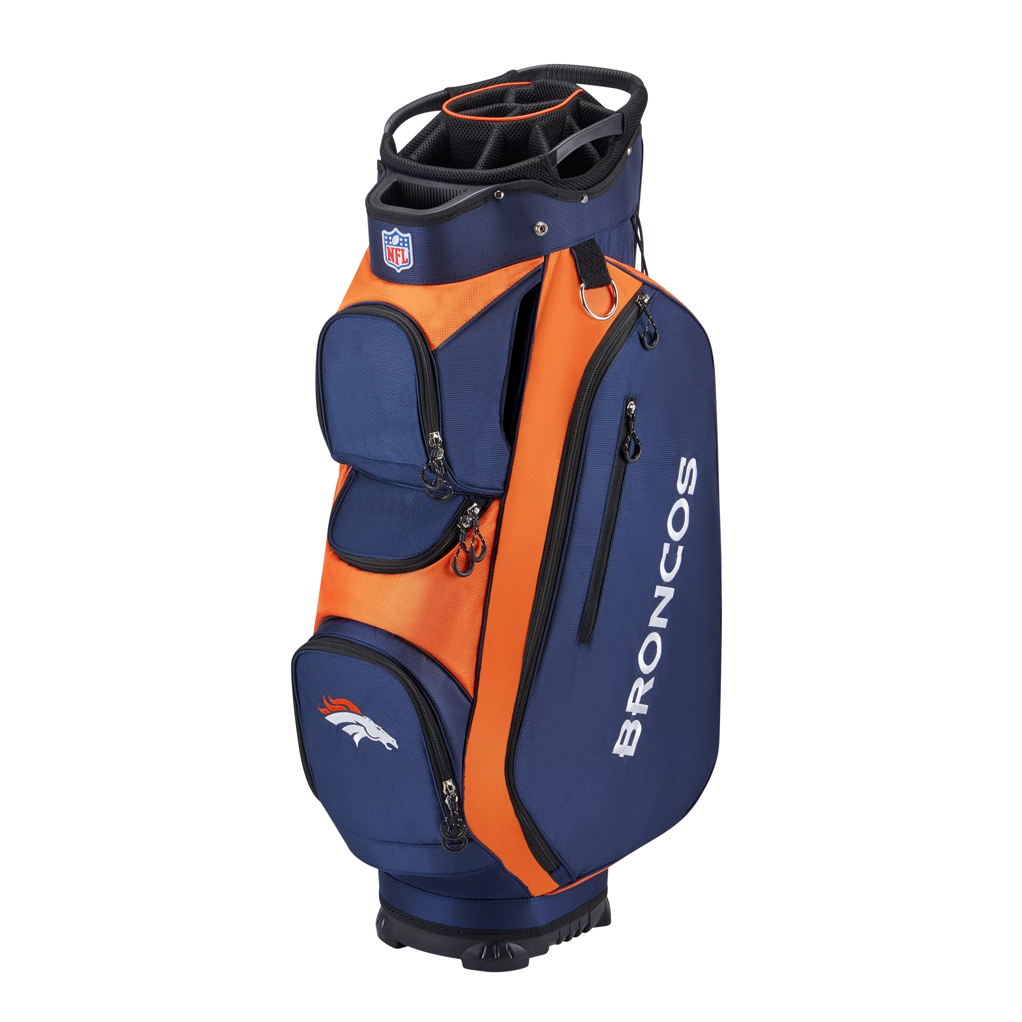 Wilson NFL Cart Golf Bag, Denver Broncos