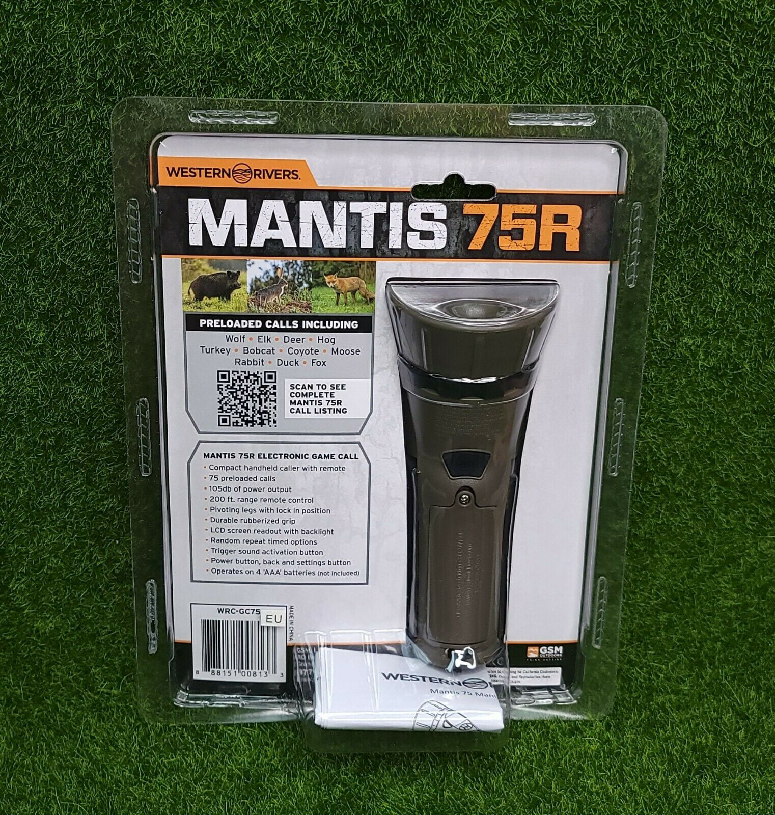 Western Rivers GC75 Mantis 75R GC75 Mantis 75R preset calls