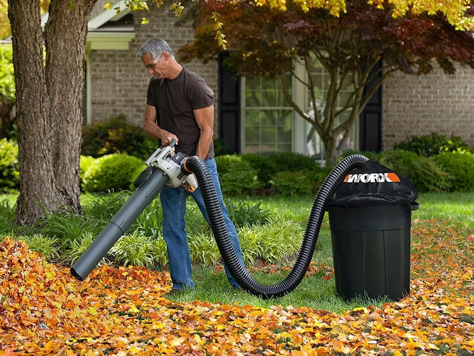 Worx WA4054.2 LeafPro Universal Leaf Collection System for All Major Blower/Vac Brands