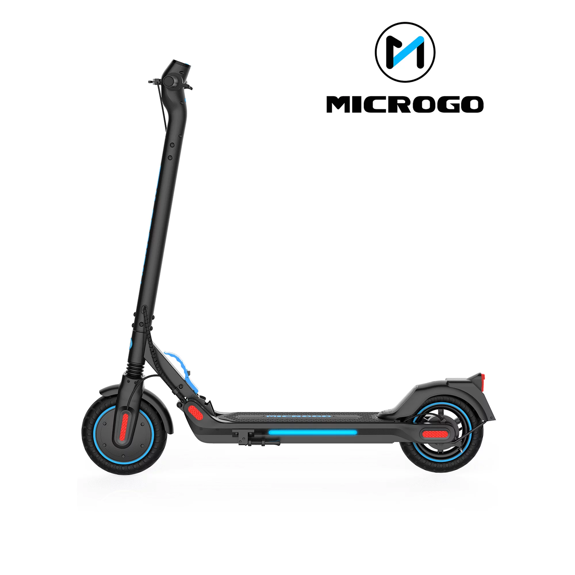 MICROGO M5 Plus Electric Scooter, 500W Motor 10″ Honeycomb Tires for Adults, Long Range 19 Mph Top Speed Foldable Kick E Scooter Commuter