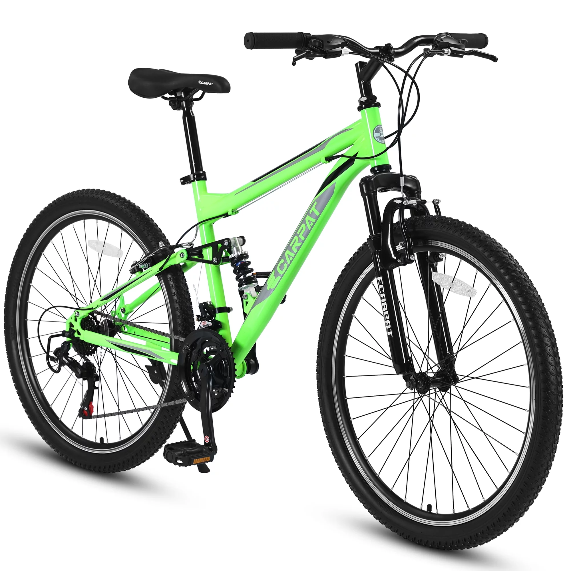 CIYOYO 26″ Mountain Bike, 21 Speeds with Mechanical Disc Brakes, Bicycle for Adult