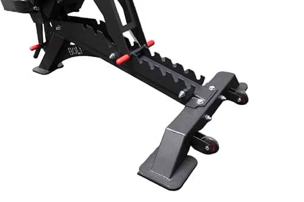 Adjustable Cyborg Weight Bench features 10 Incline positions. Made with Heavy Duty 11 Gauge Steel. Bolt Fitness Supply.