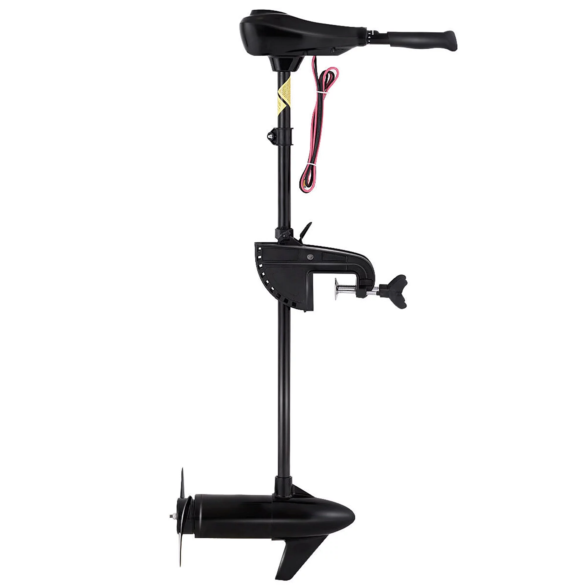 Costway New 46lbs Freshwater Transom Mounted Trolling Motor 36″ Shaft