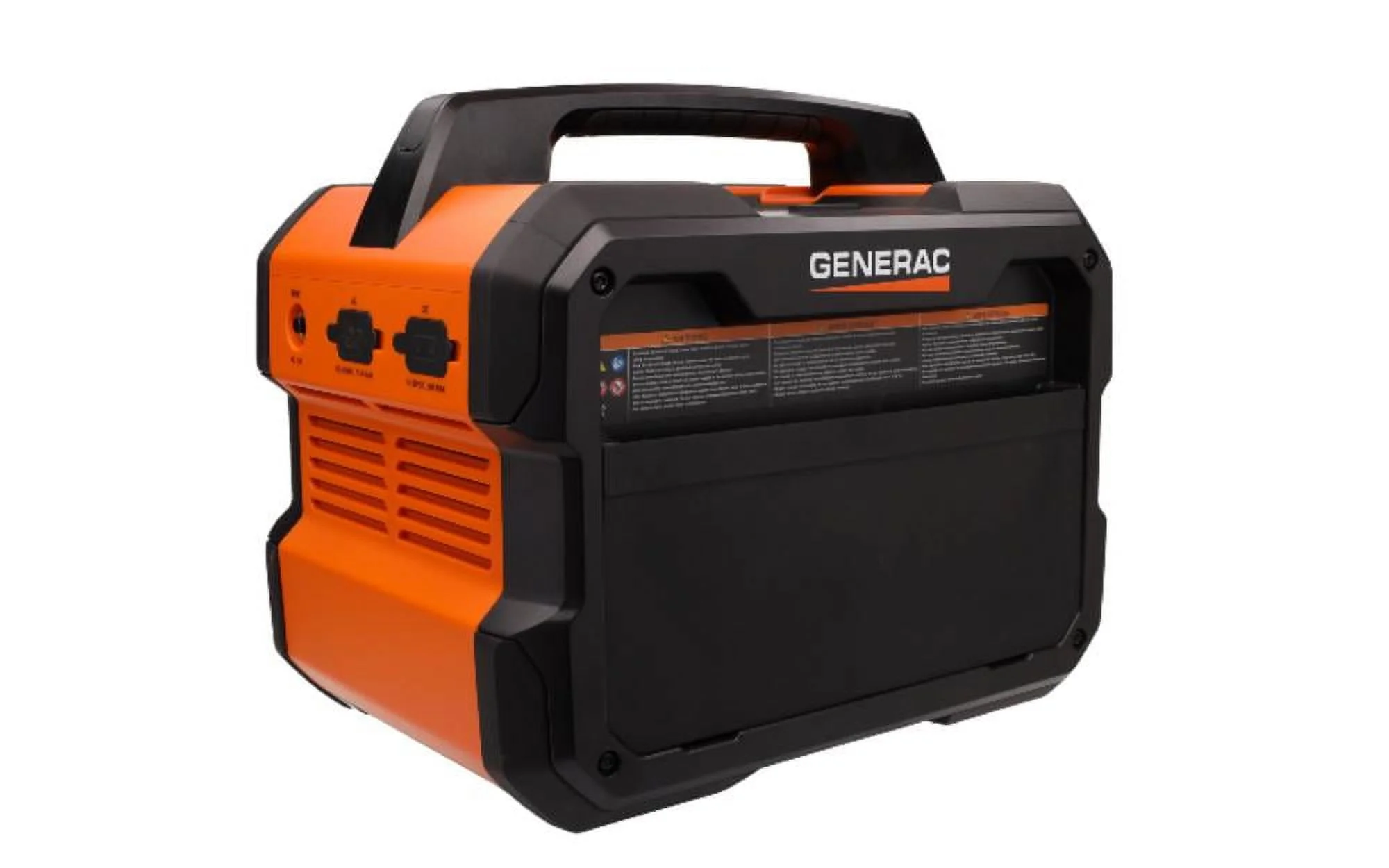 Generac 8025 Power Station 1600/3200 Watts 1086Wh Battery Powered Portable Generator – Solar Panel Charging Compatible