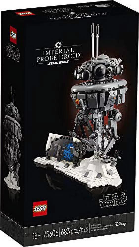 LEGO Star Wars Imperial Probe Droid 75306 Collectible Building Toy, New 2021 (683 Pieces)