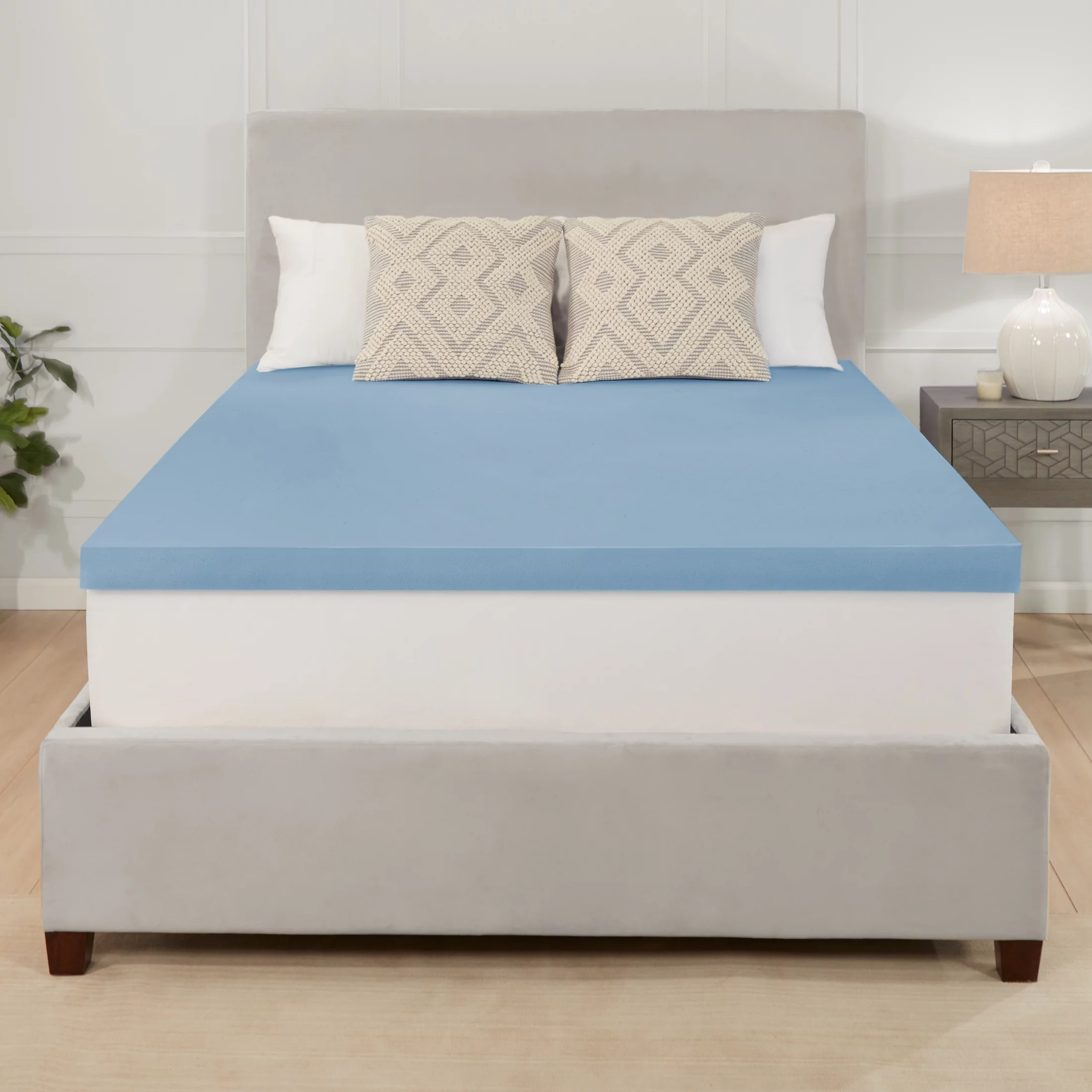 Mainstays 3″ Memory Foam Mattress Topper, Queen