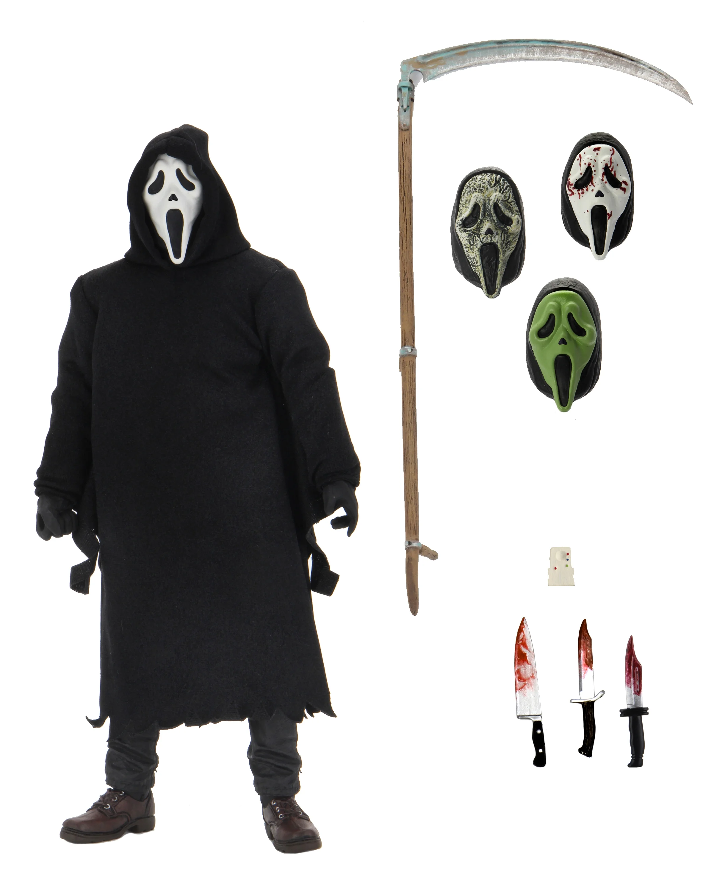 Ghost Face – 7″ Scale Action Figure – Ultimate Ghost Face – NECA