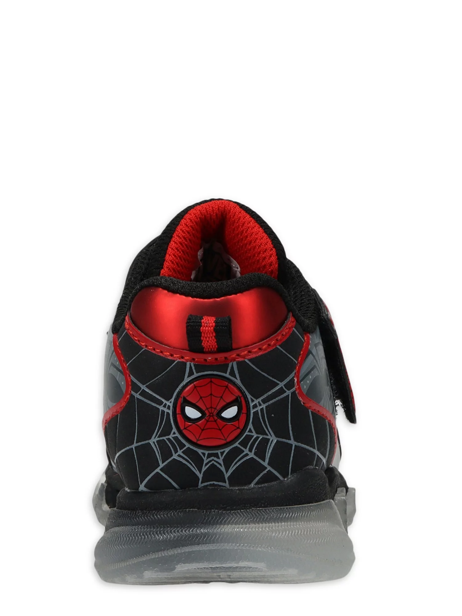 Spider-Man by Marvel Boys Toddler Athletic Light-up Silver Sneaker, Sizes 5-12, Medium Width