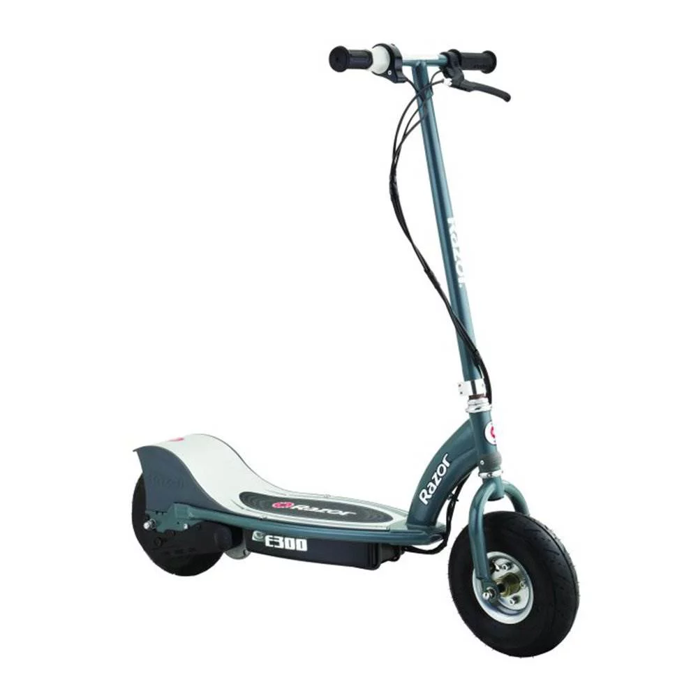 Razor E300 Rechargeable Electric Motorized Ride On Kids Scooters, 1 Red & 1 Gray