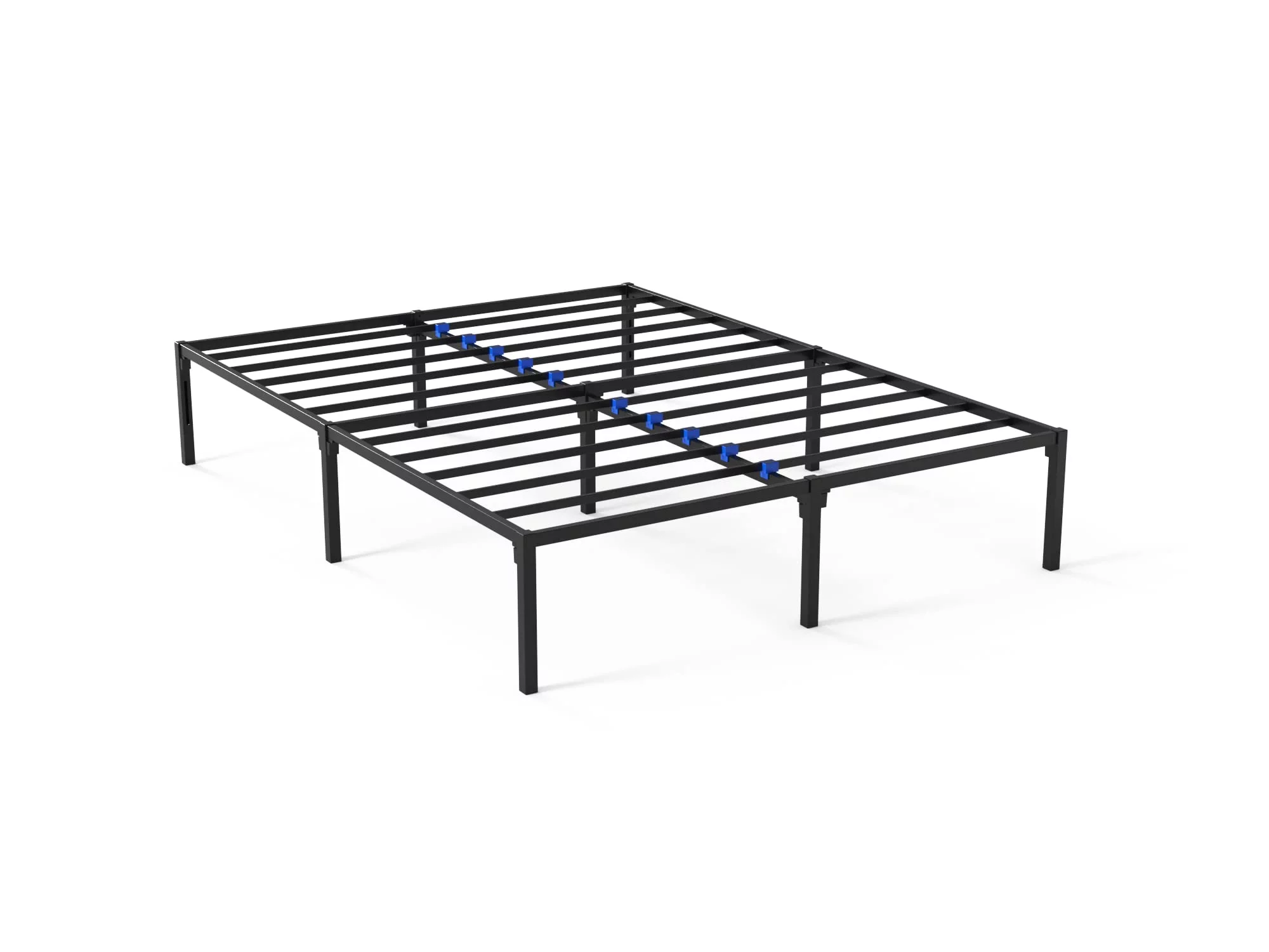 Twin XL Platform Bed Frame | Quiet & Sturdy | No Box Spring | 14″ Mattress Foundation