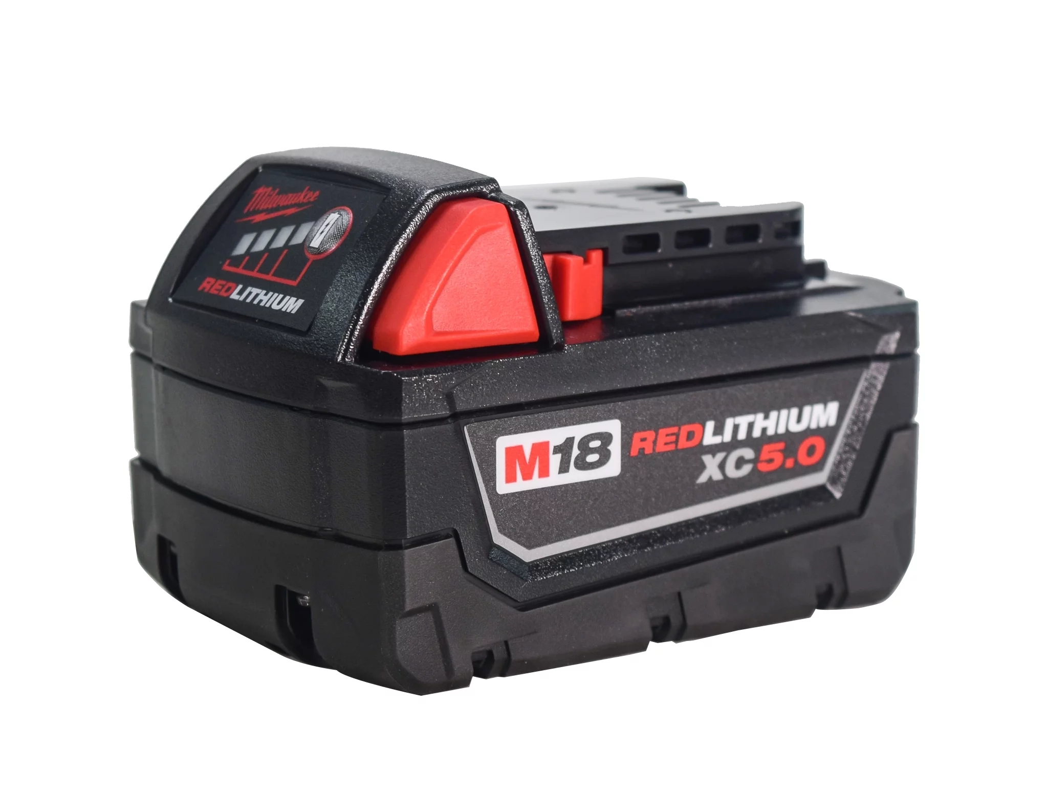 Milwaukee M18 18-Volt Lithium-Ion XC Starter Kit with Two 5.0Ah Batteries / Charger (48-59-1852B)