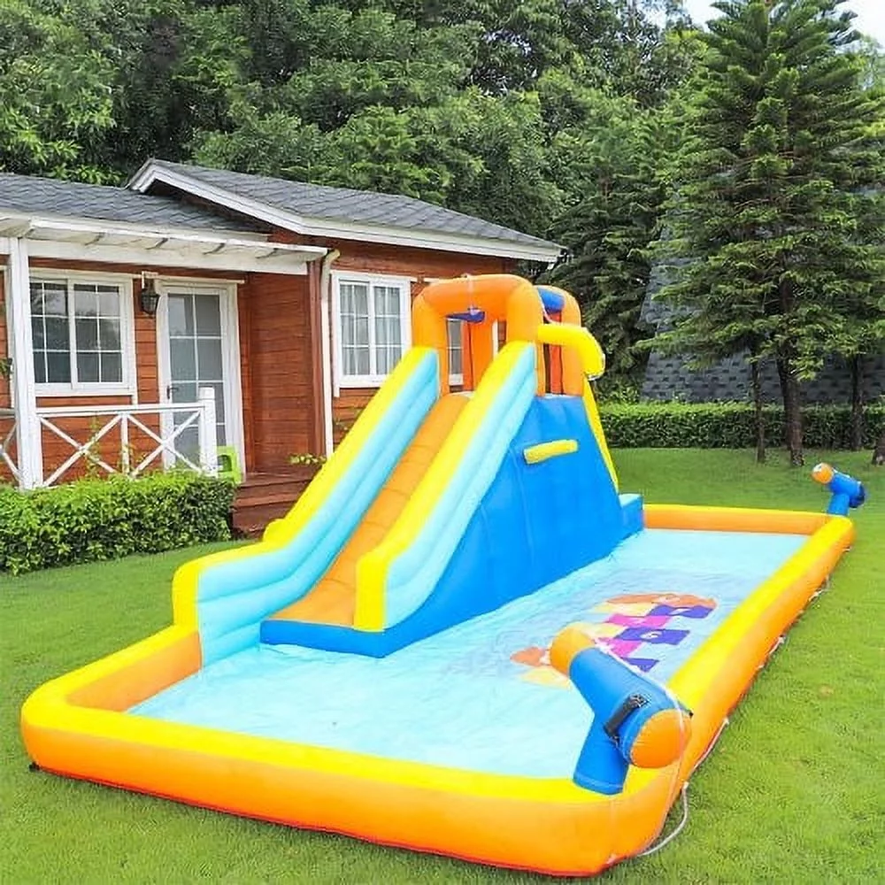 Elegant Choise Water Slide Inflatable Kids Bounce House with Blower