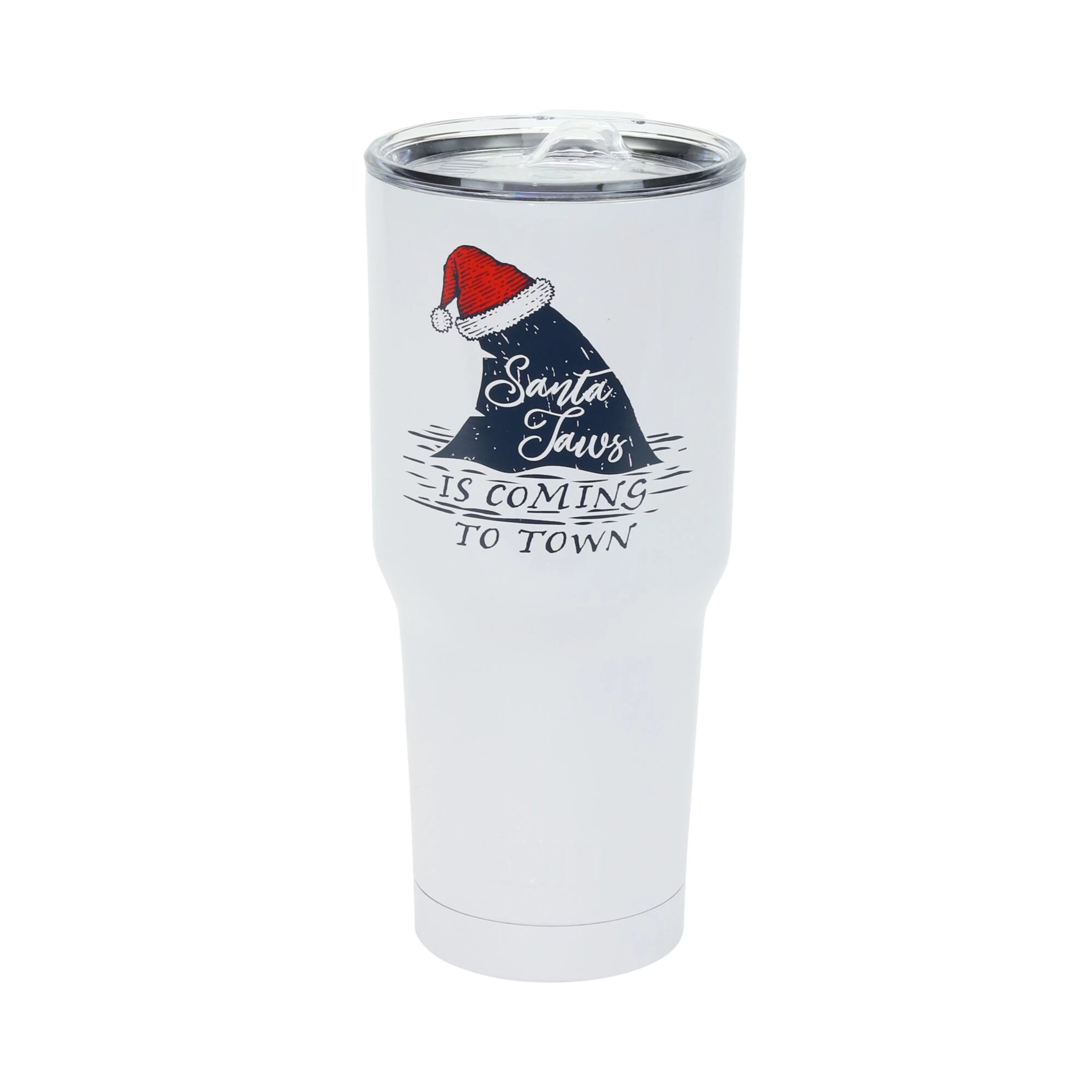 Built Holiday Tumbler 30oz Stainless Steel White