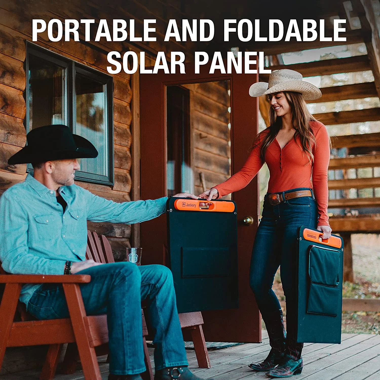 Jackery Solar Panel 100W Portable Solar Panel for Explorer 240/300/500/1000/1500 Power Station, (Solar Panel Only)